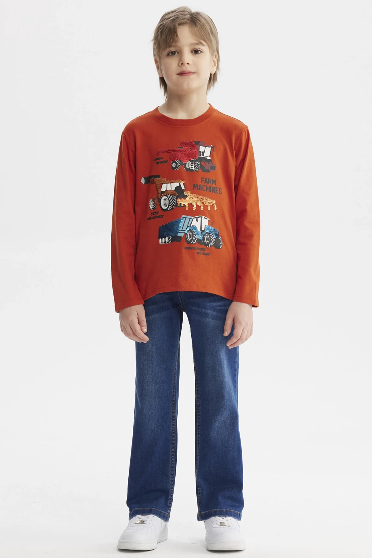 Polera Niño Toddler Print Ocre - Image 4