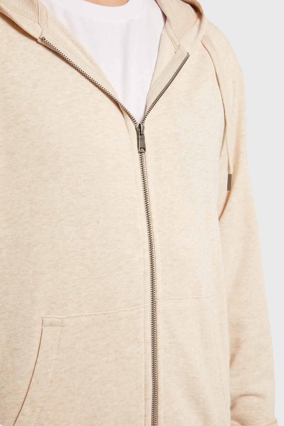 Polerón Hombre Básico Beige - Image 4