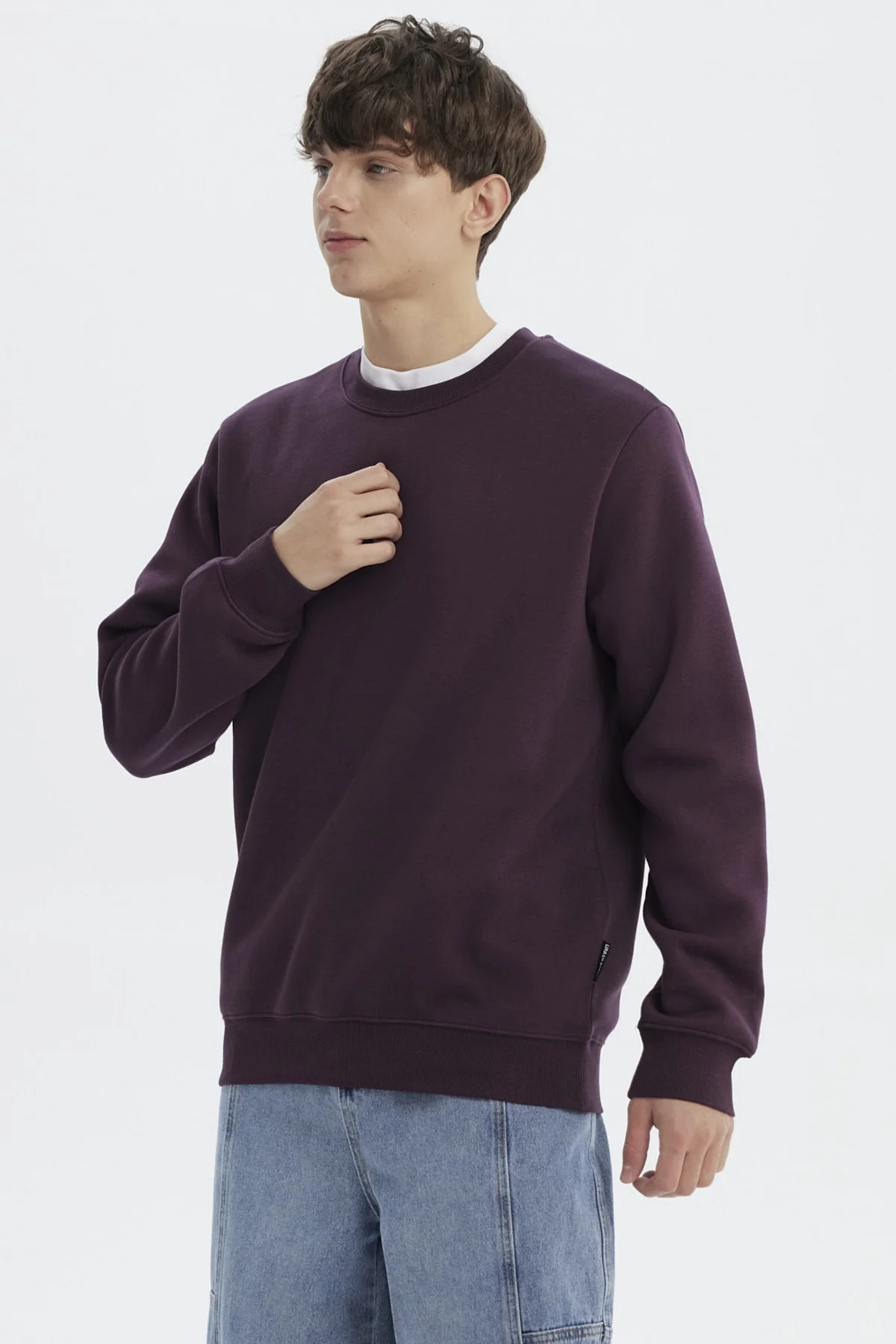 Polerón Hombre Básico Morado - Image 2