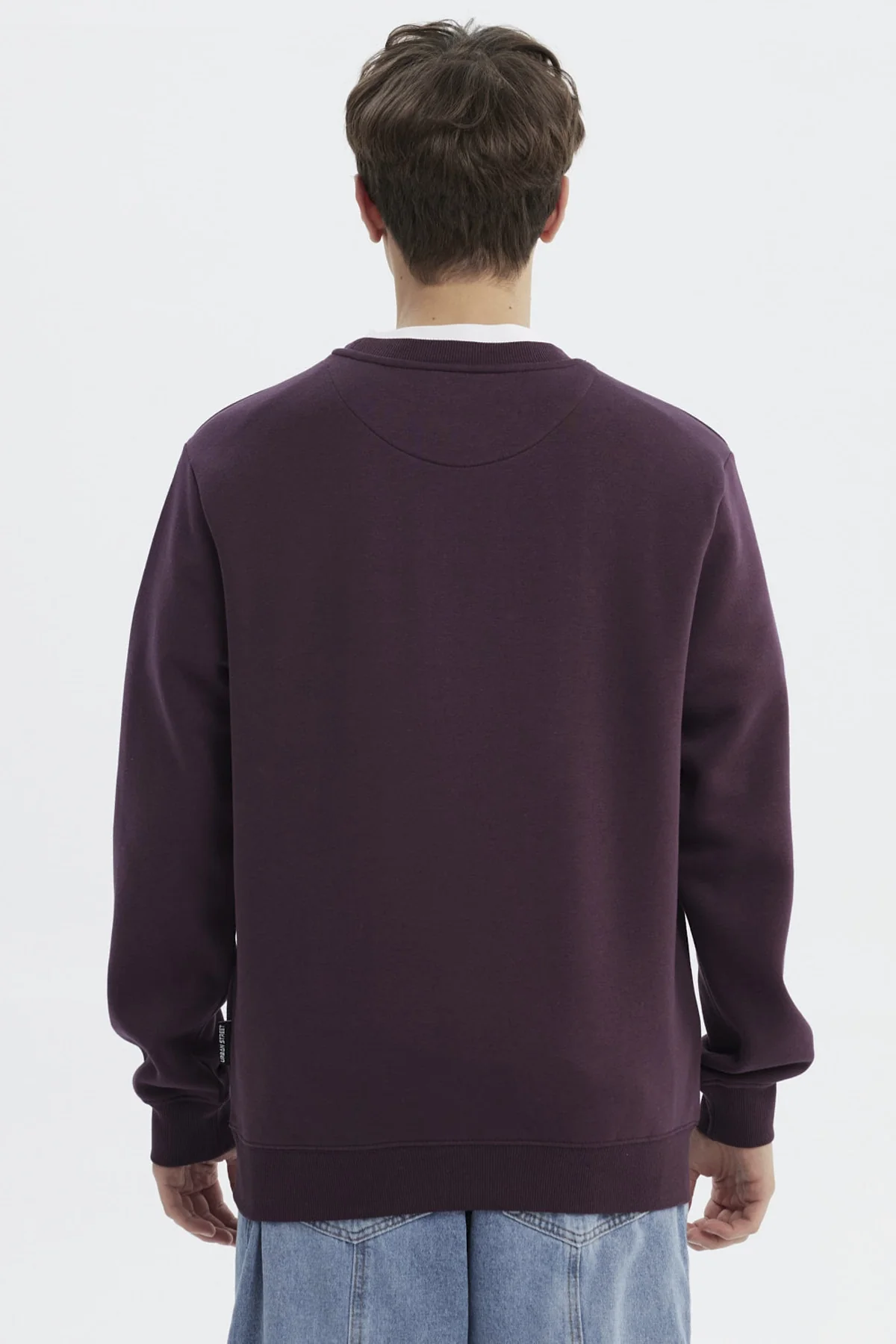 Polerón Hombre Básico Morado - Image 3