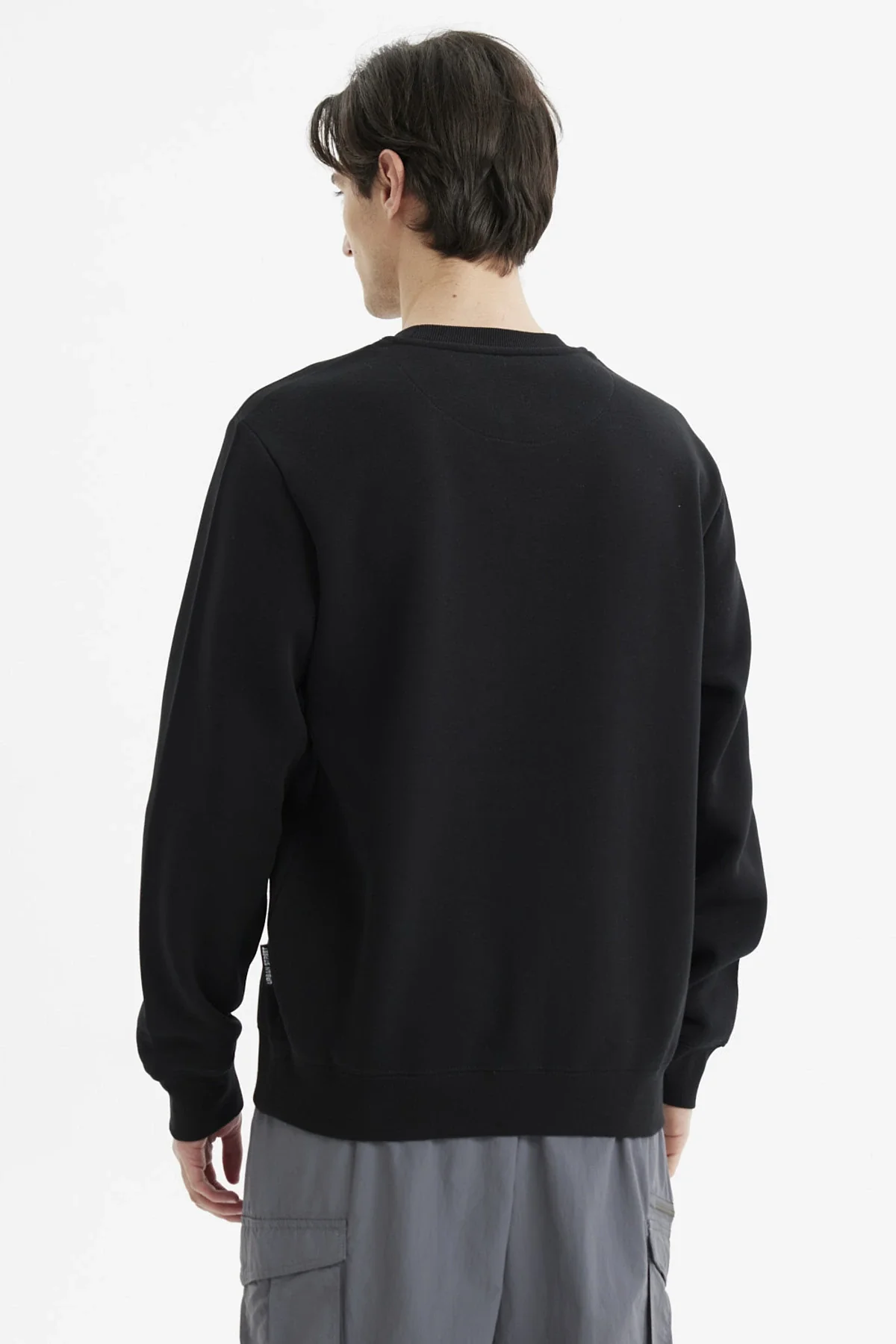 Polerón Hombre Básico Negro - Image 3