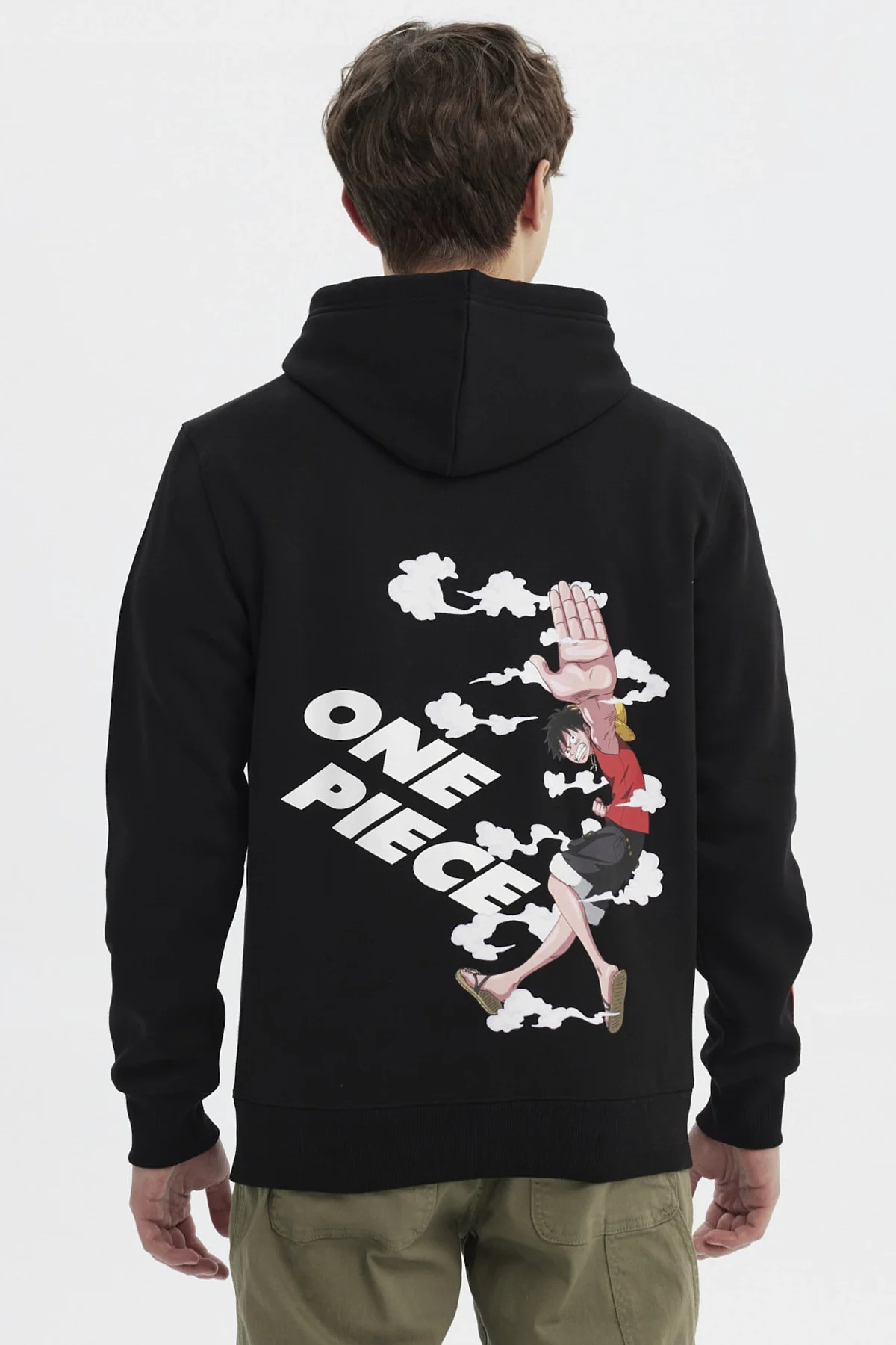 Polerón Hombre One Piece Negro - Image 2