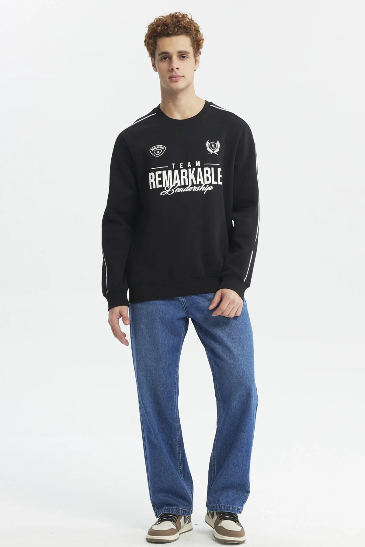 Polerón Hombre Oversize Negro - Image 4