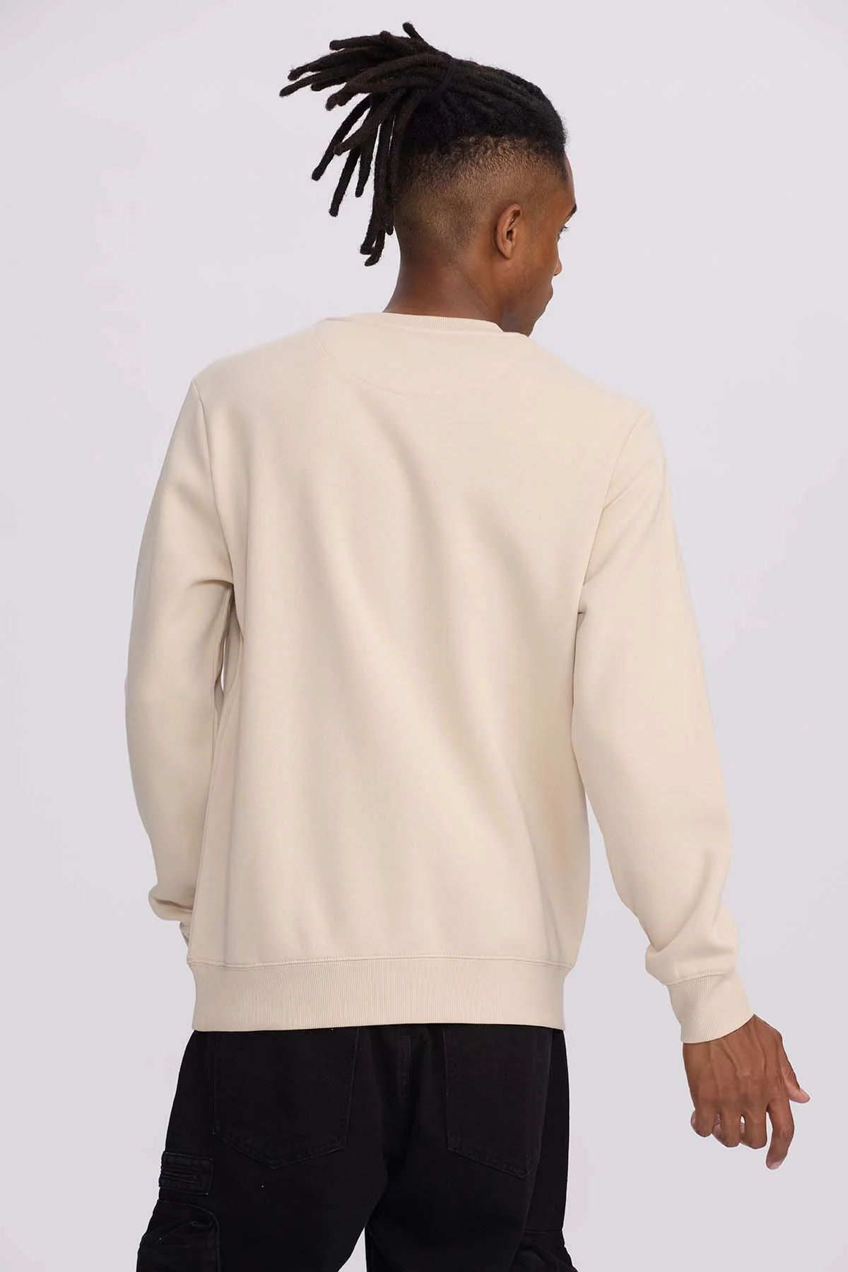 Polerón Hombre Print Central Beige - Image 3