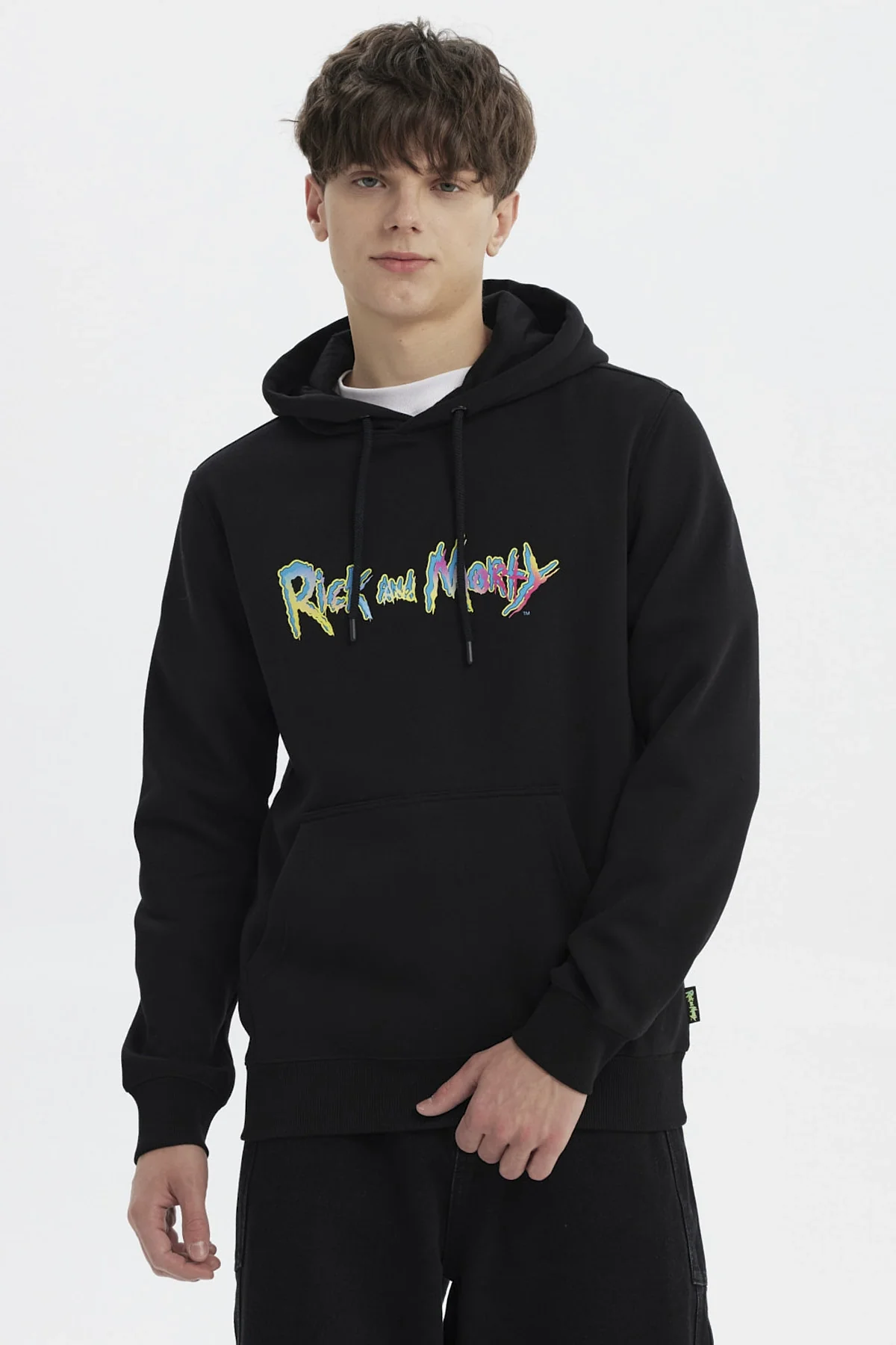 Polerón Hombre Rick & Morty Negro