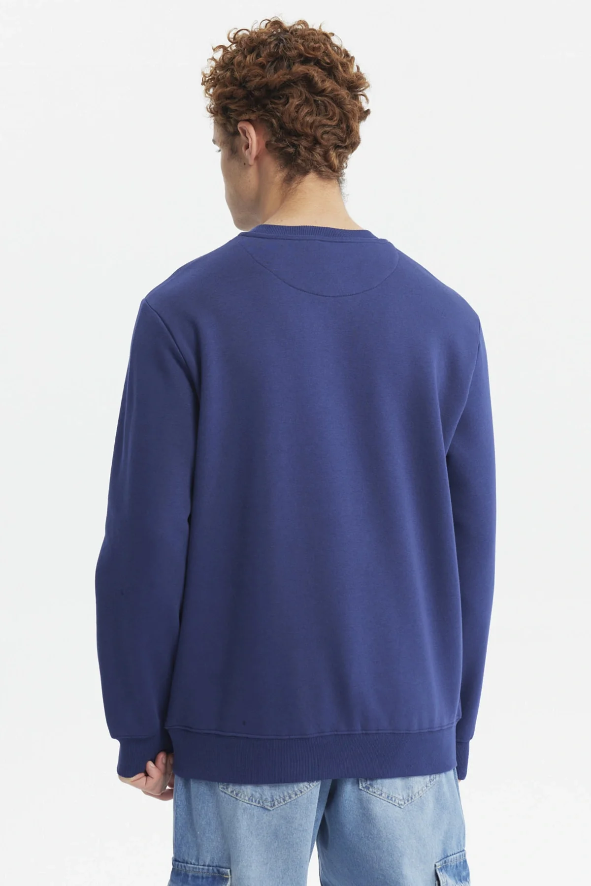 Polerón Hombre Slim Azul - Image 3