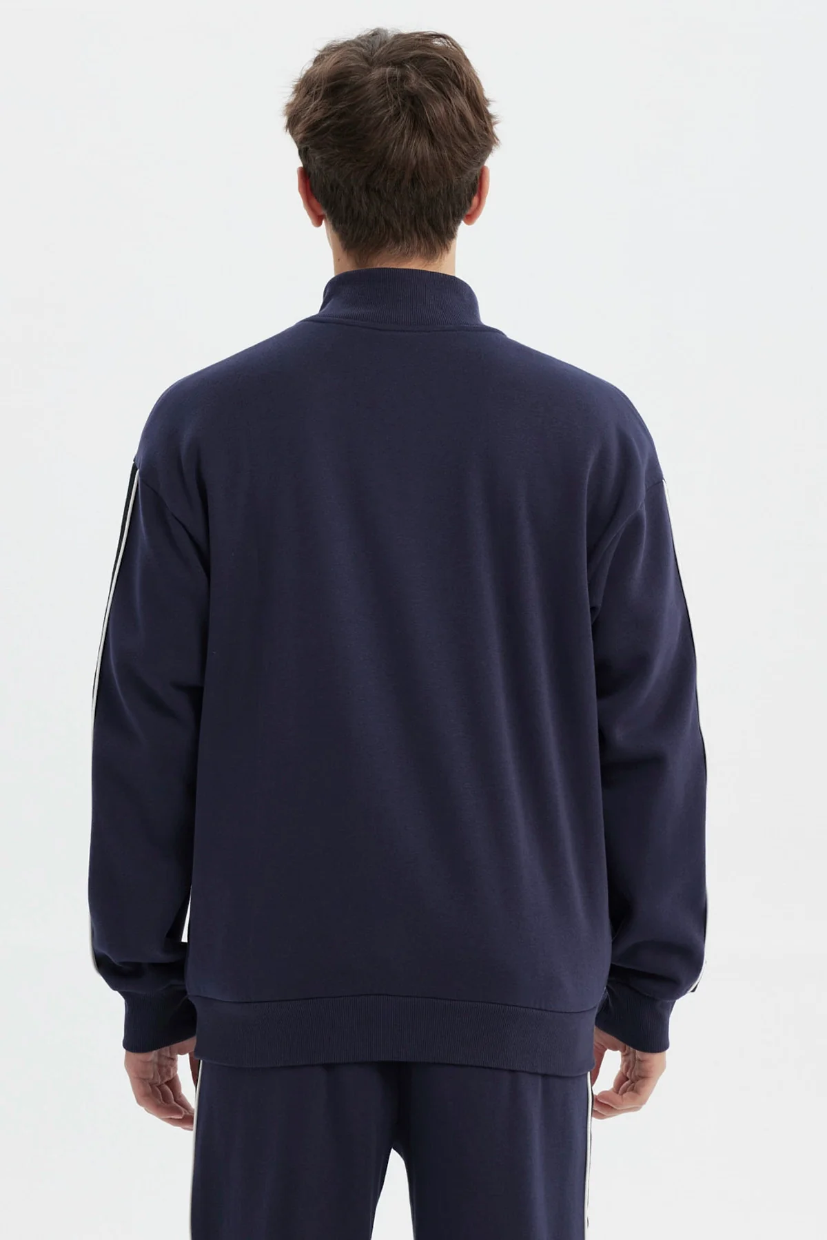 Polerón Hombre Slim Azul Marino - Image 3
