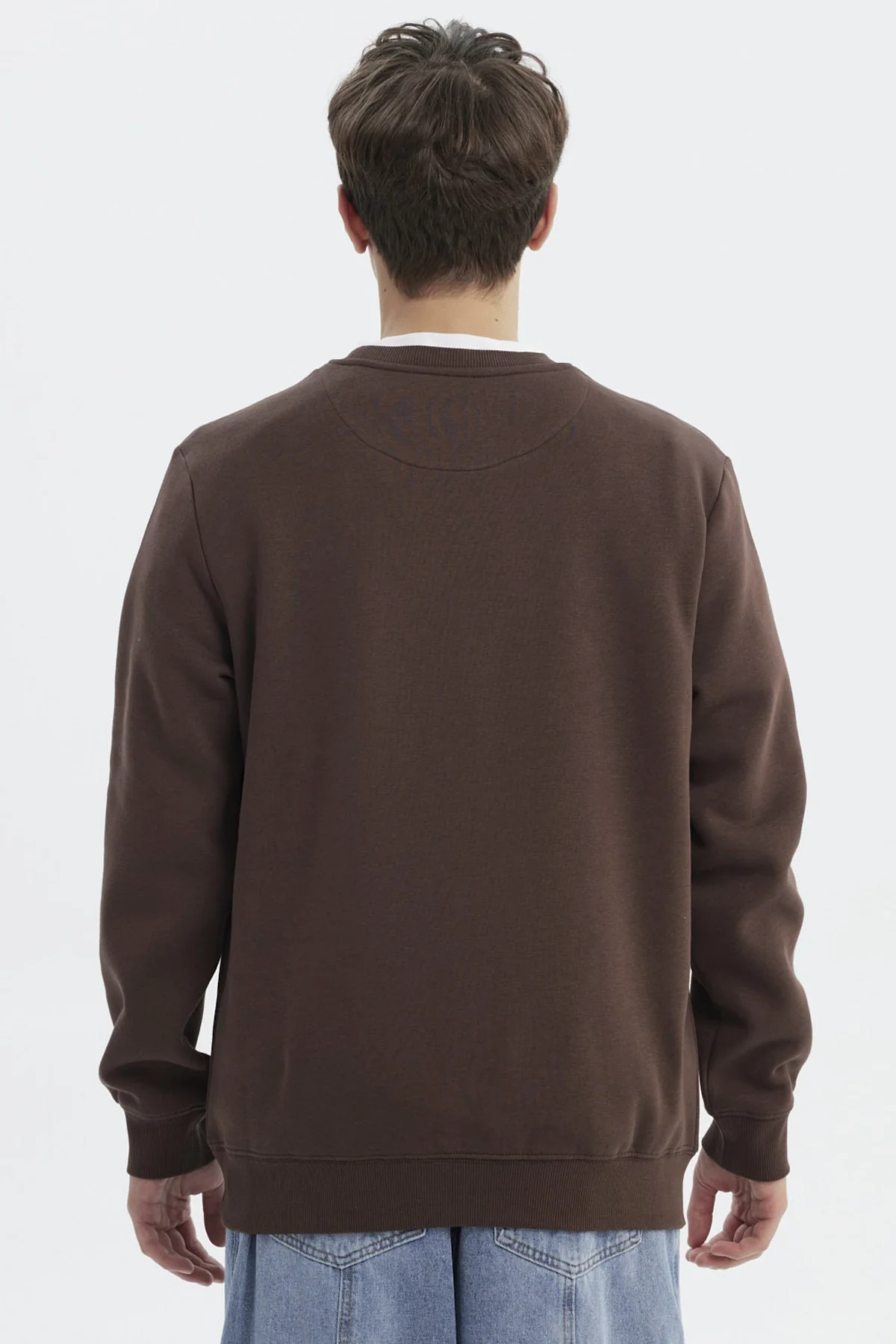 Polerón Hombre Slim Chocolate - Image 3