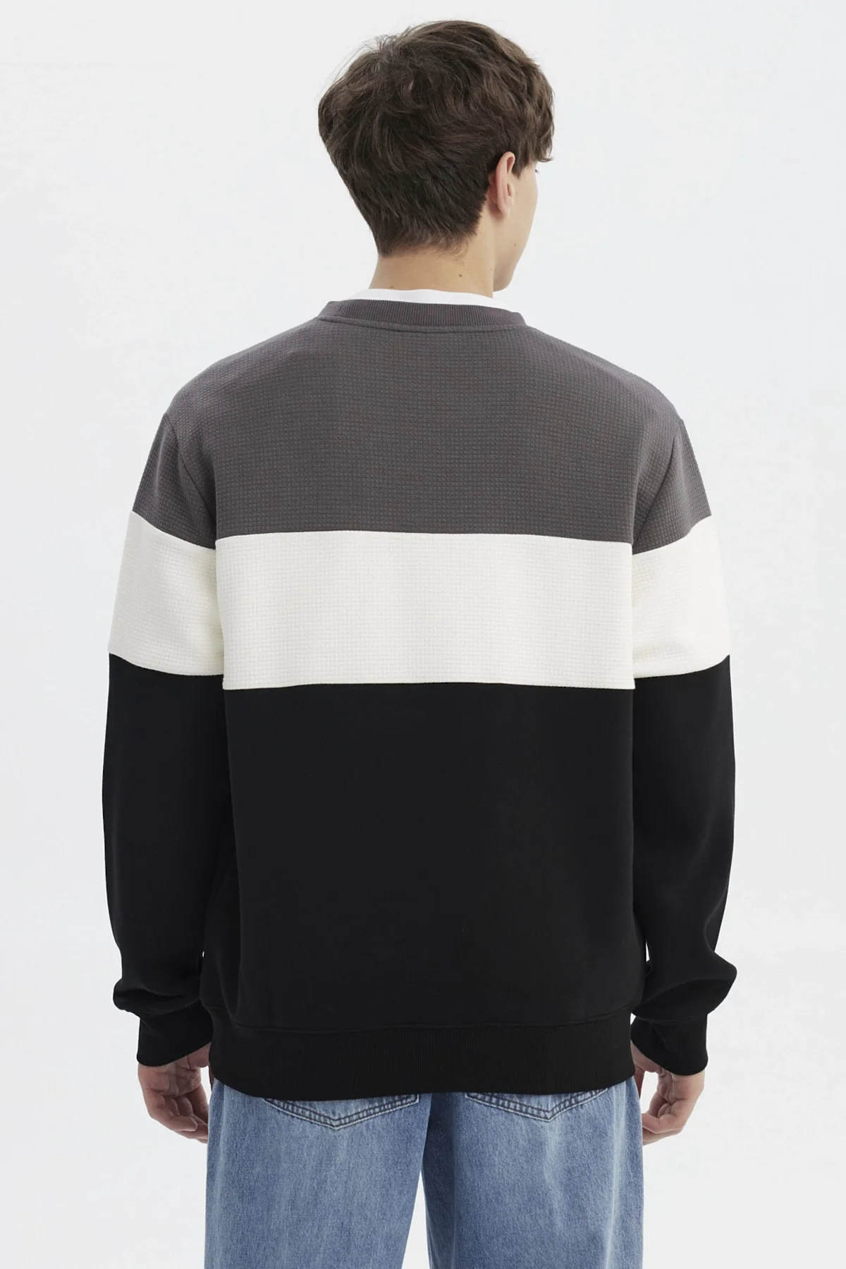 Polerón Hombre Slim Negro - Image 3