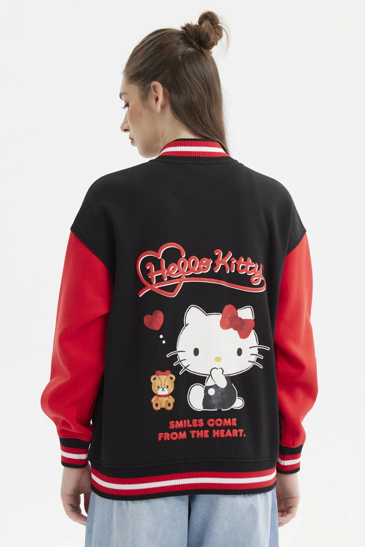 Polerón Mujer Hello Kitty Negro - Image 3