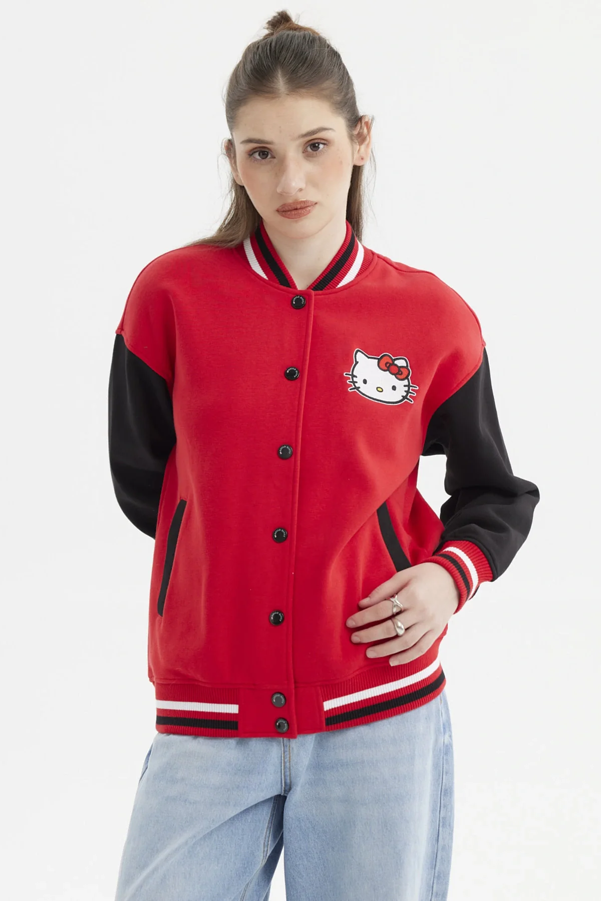 Polerón Mujer Hello Kitty Rojo