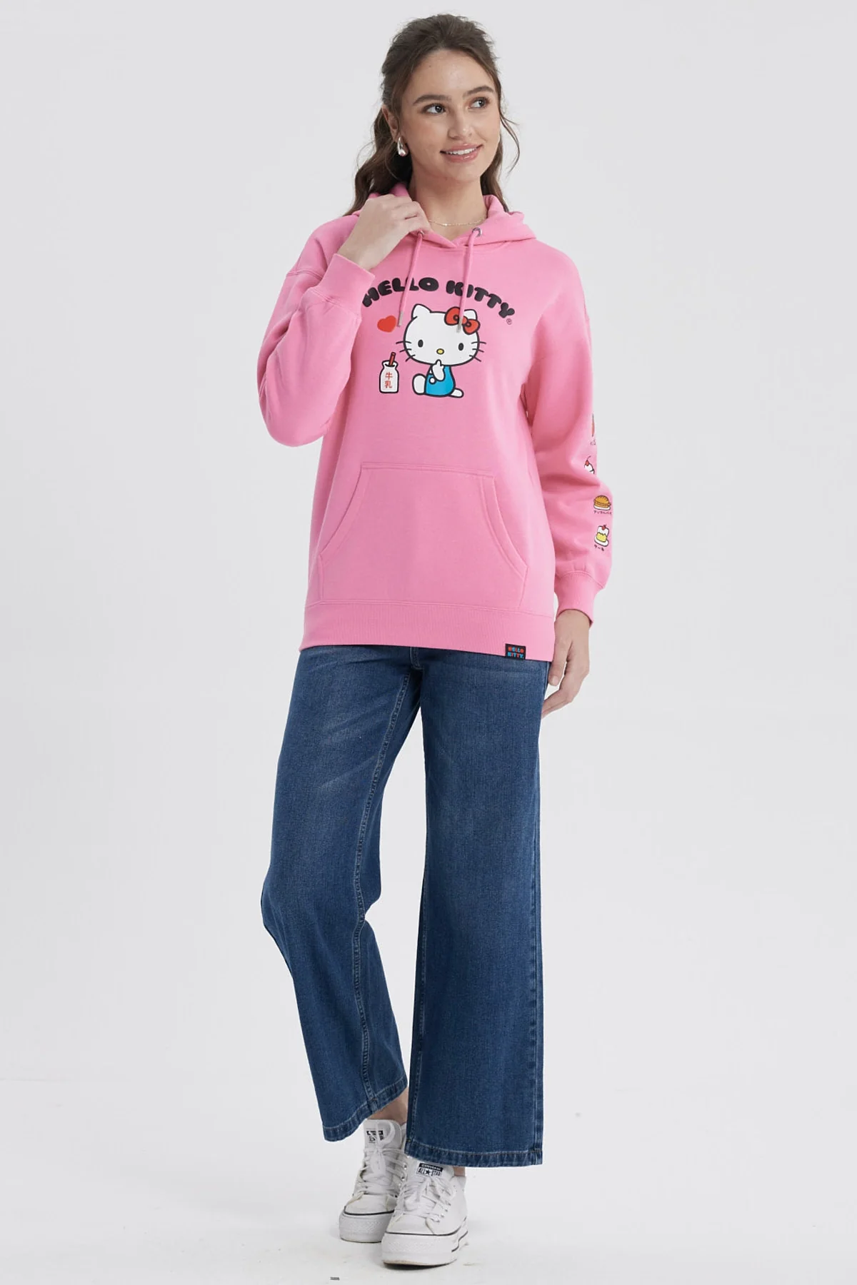 Polerón Mujer Hello Kitty Rosado - Image 4