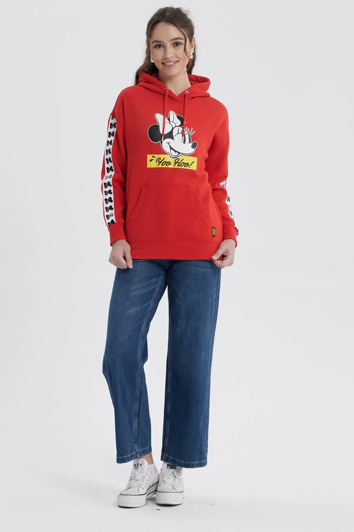 Polerón Mujer Minnie Rojo - Image 4