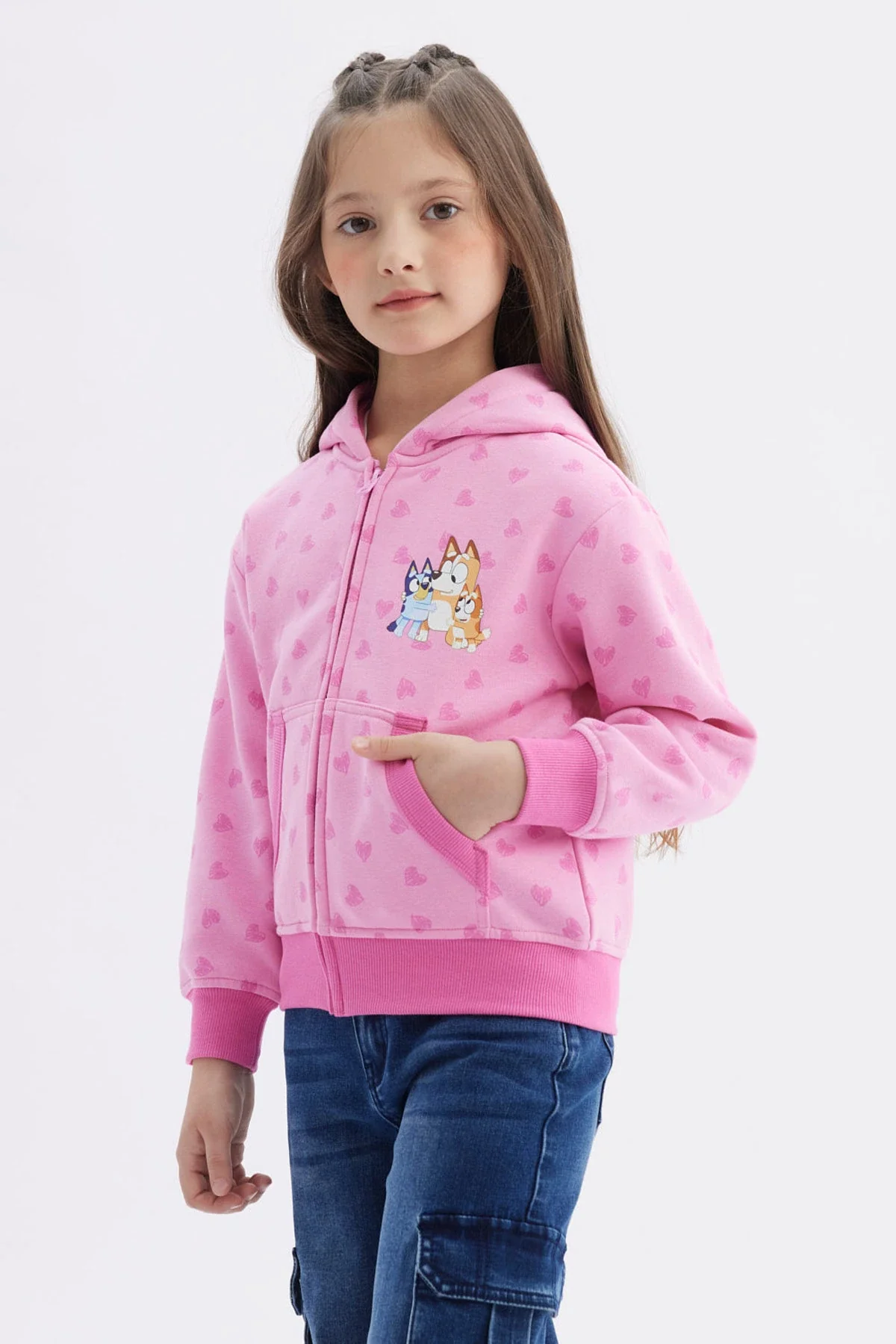 Polerón Niña Bluey Rosado - Image 2