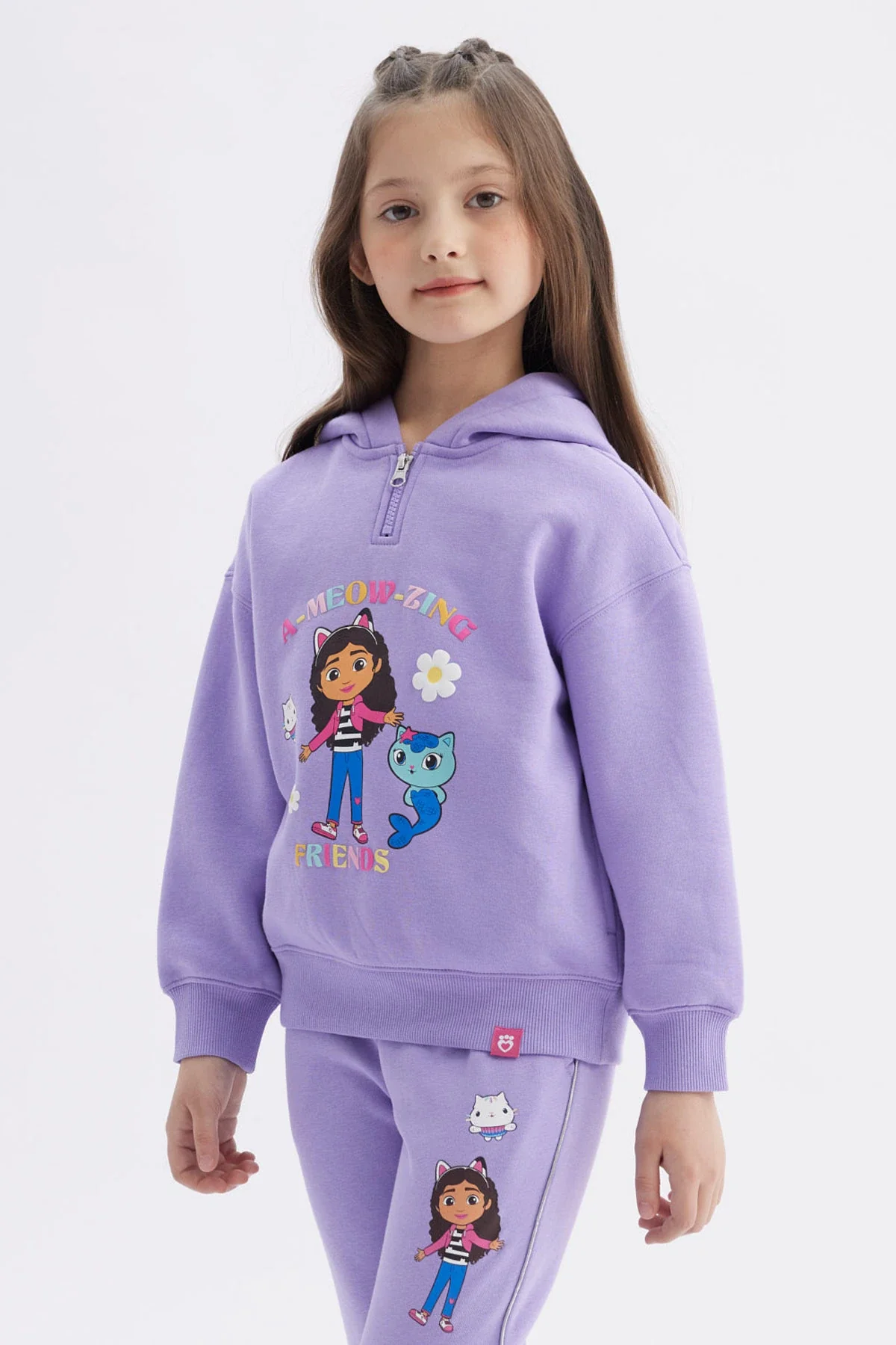 Polerón Niña Gabby's Dollhouse Lila - Image 2