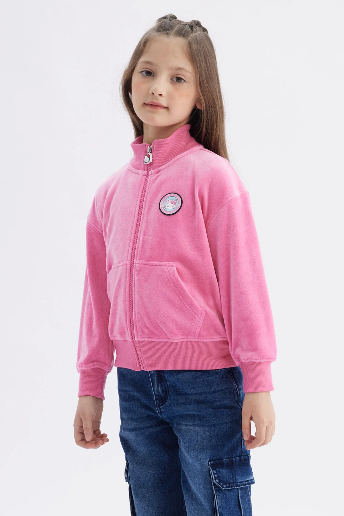 Polerón Niña Hello Kitty Rosado - Image 3