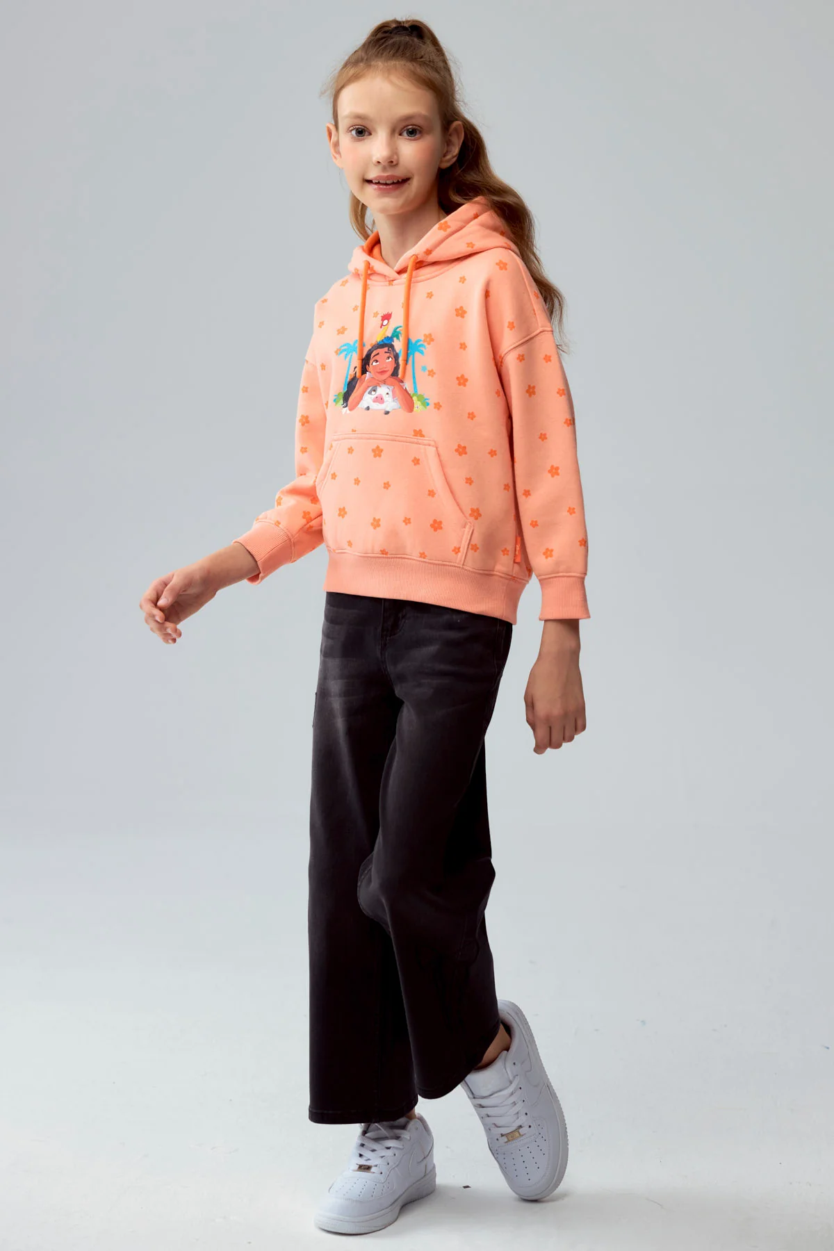 Polerón Niña Moana Naranjo - Image 4