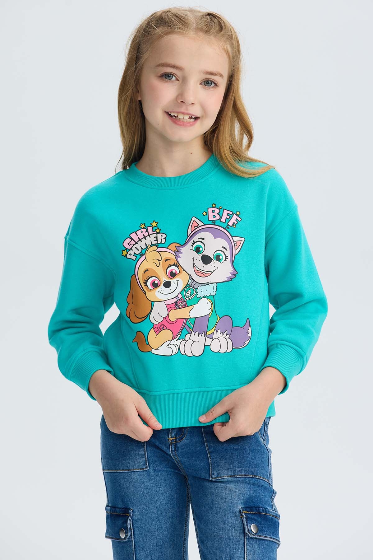 Polerón Niña Paw Patrol Menta - Image 2