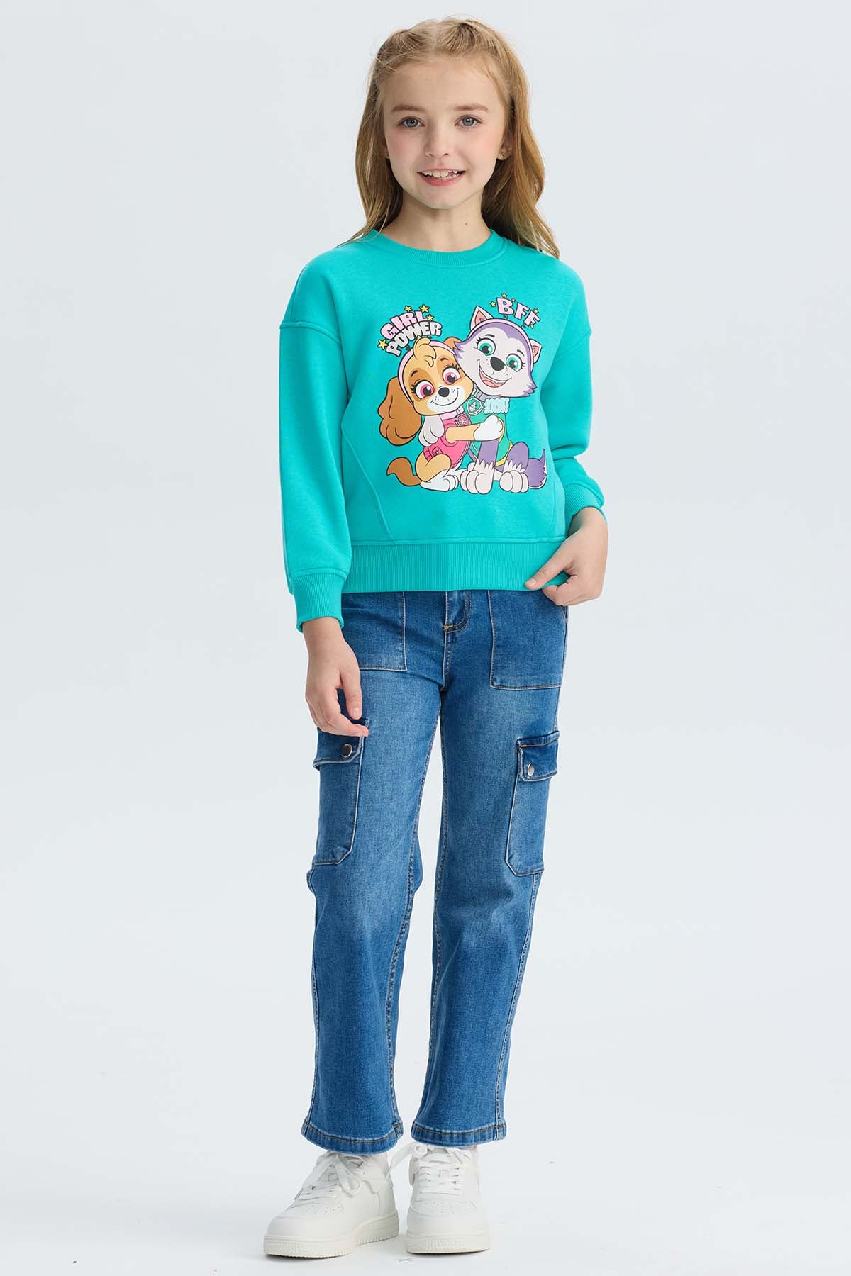 Polerón Niña Paw Patrol Menta - Image 4