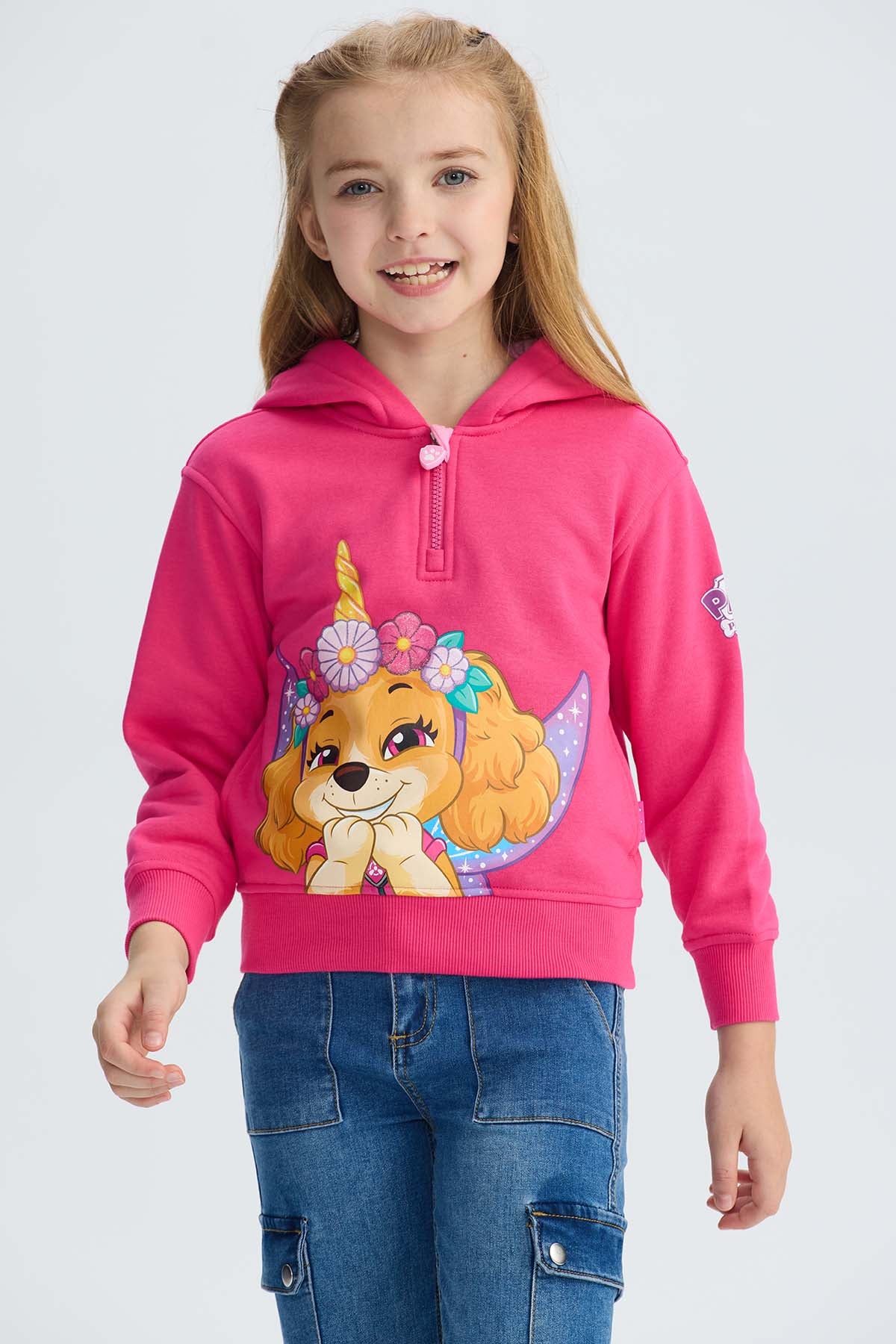 Polerón Niña Skye Paw Patrol Fucsia - Image 2