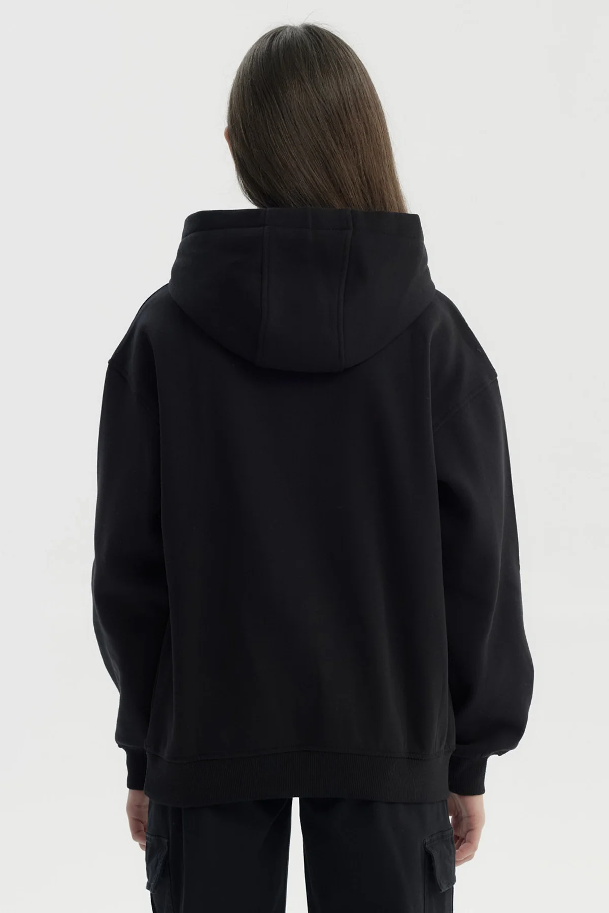 Polerón Niña Slim Negro - Image 3
