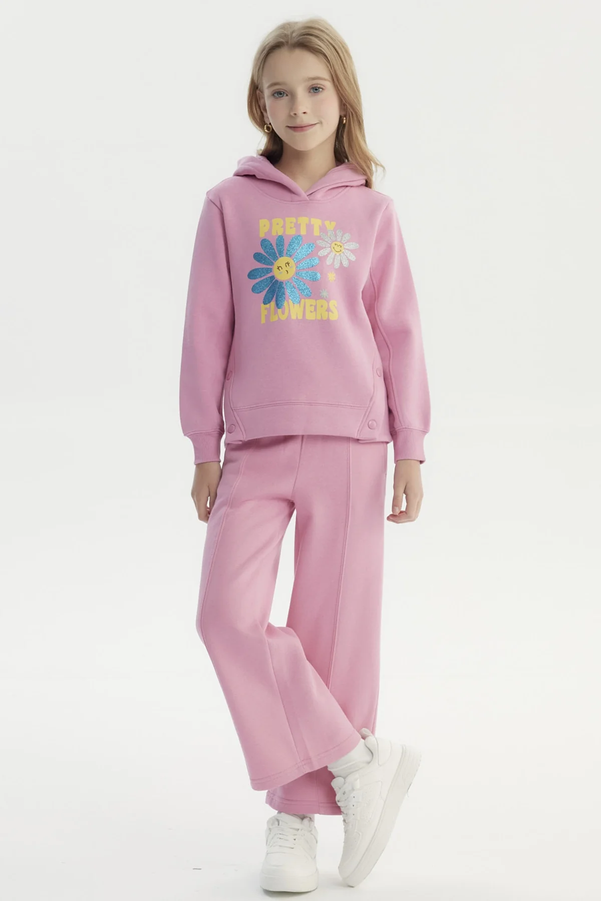 Polerón Niña Slim Rosado - Image 4