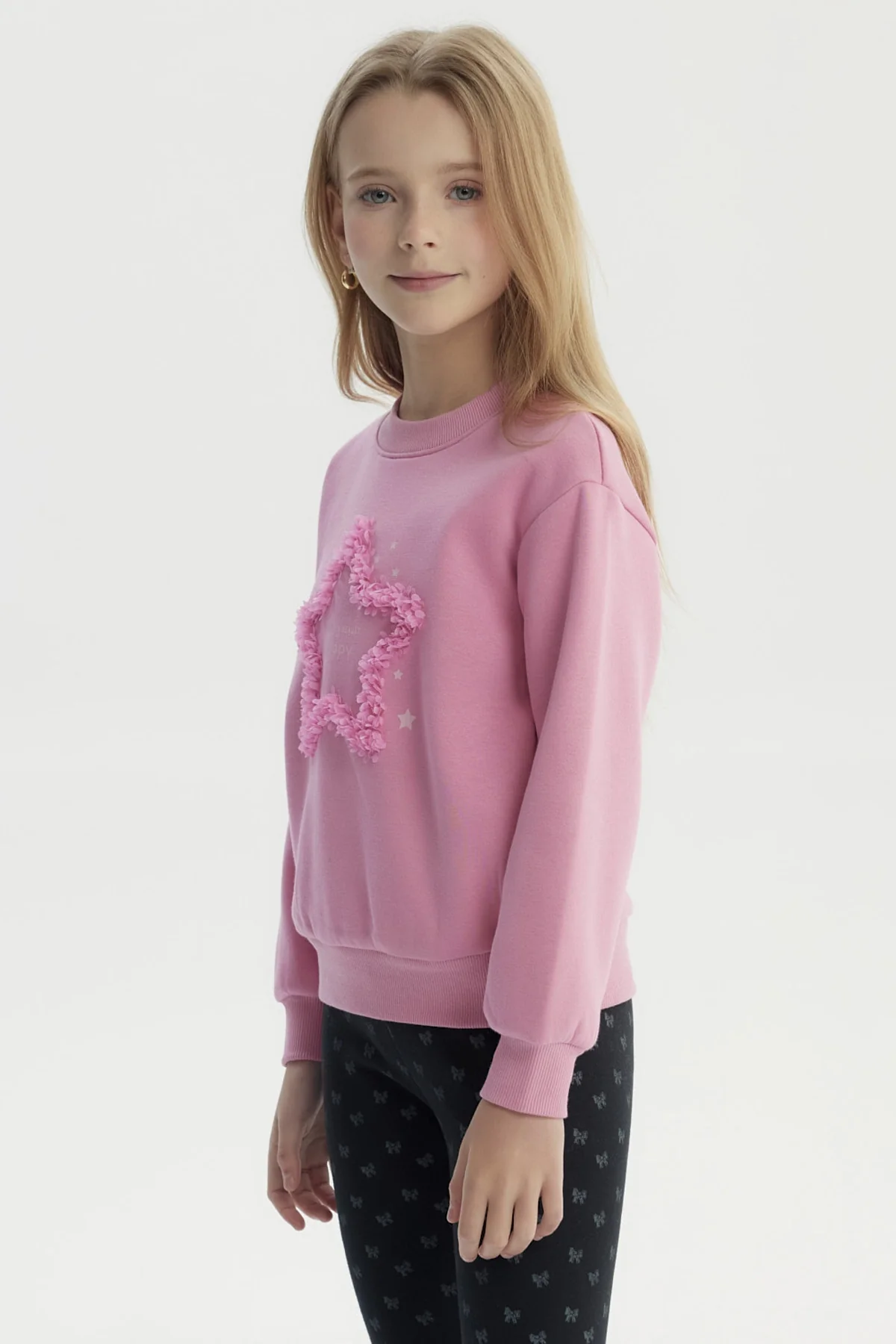 Polerón Niña Slim Rosado - Image 2