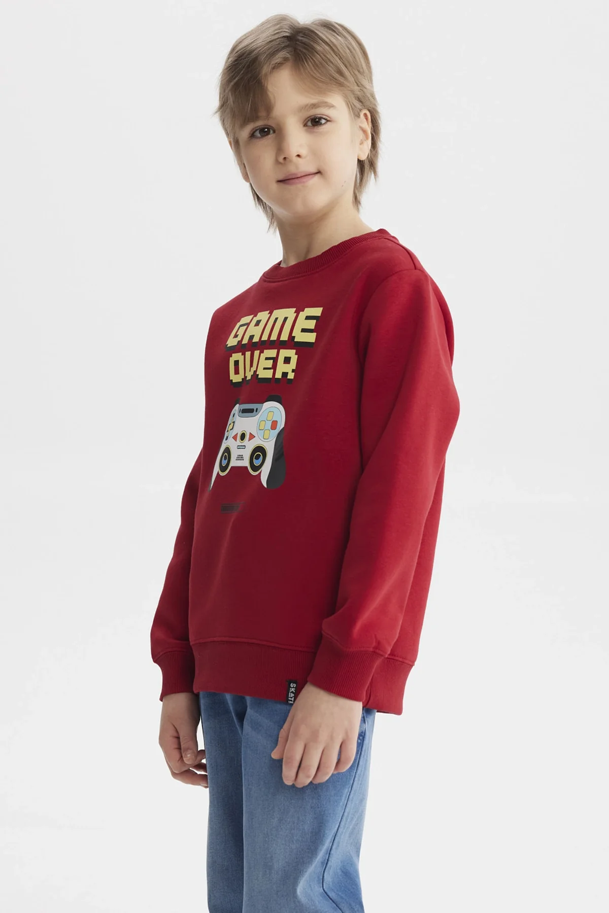 Polerón Niño Básico Toddler Rojo Oscuro - Image 2