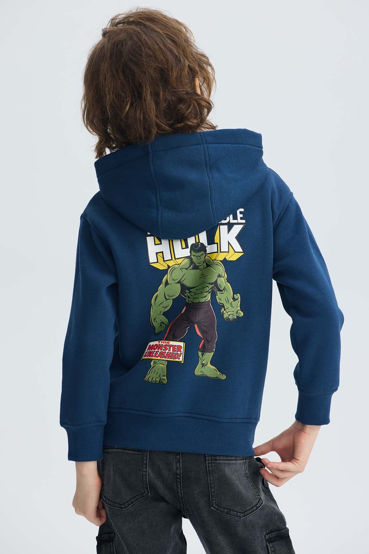 Polerón Niño Hulk Avengers Azul Marino - Image 2