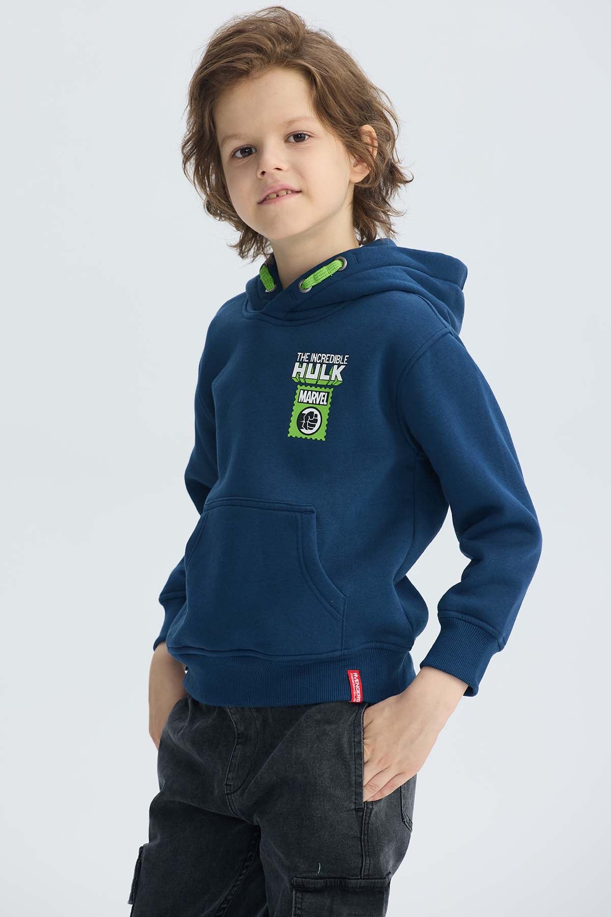 Polerón Niño Hulk Avengers Azul Marino - Image 3