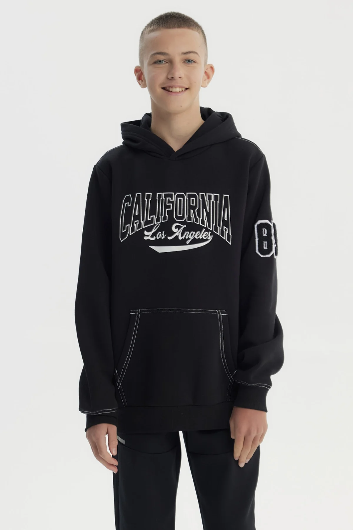 Polerón Niño Slim Negro