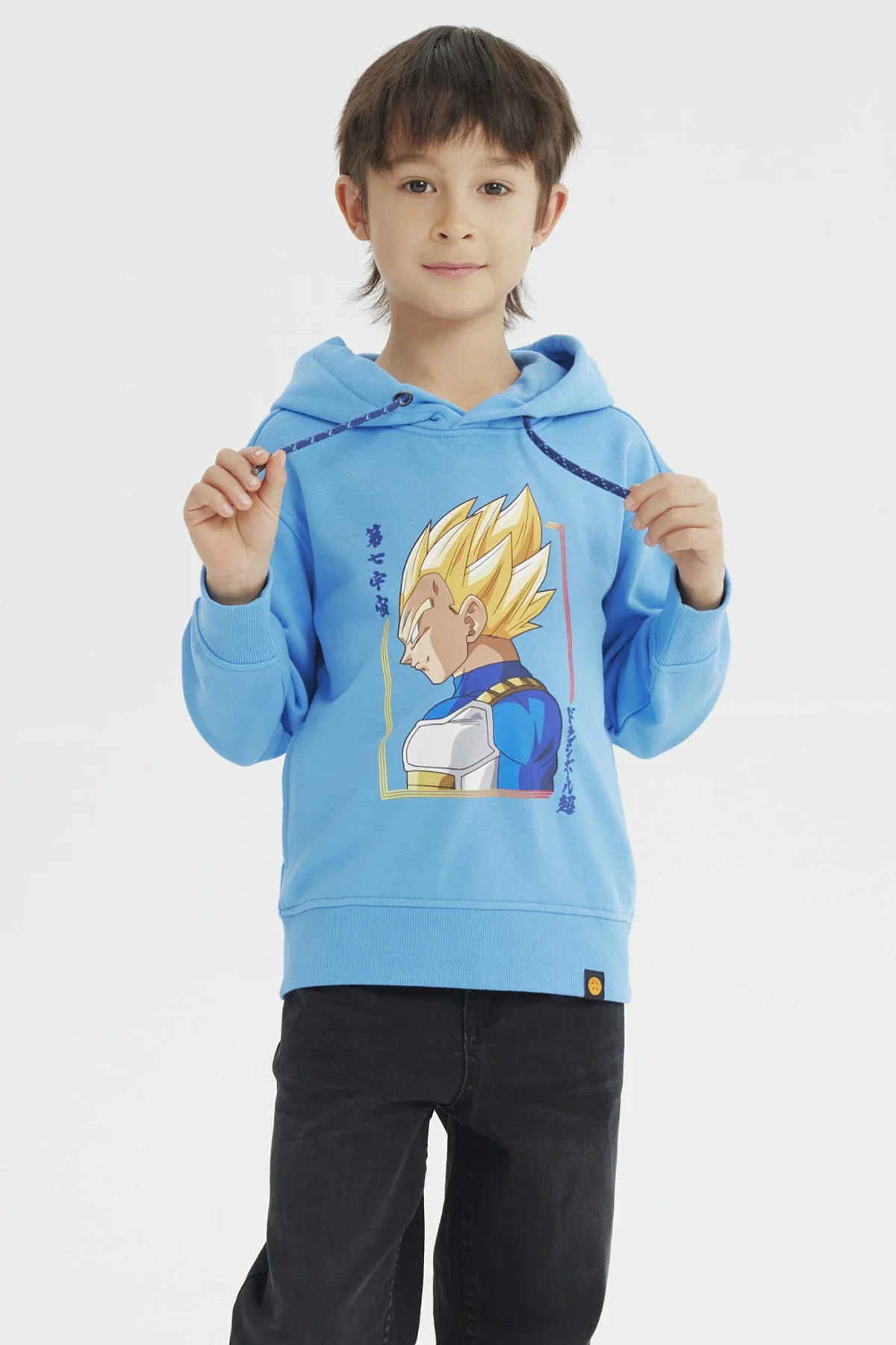 Polerón Niño Vegeta Azul