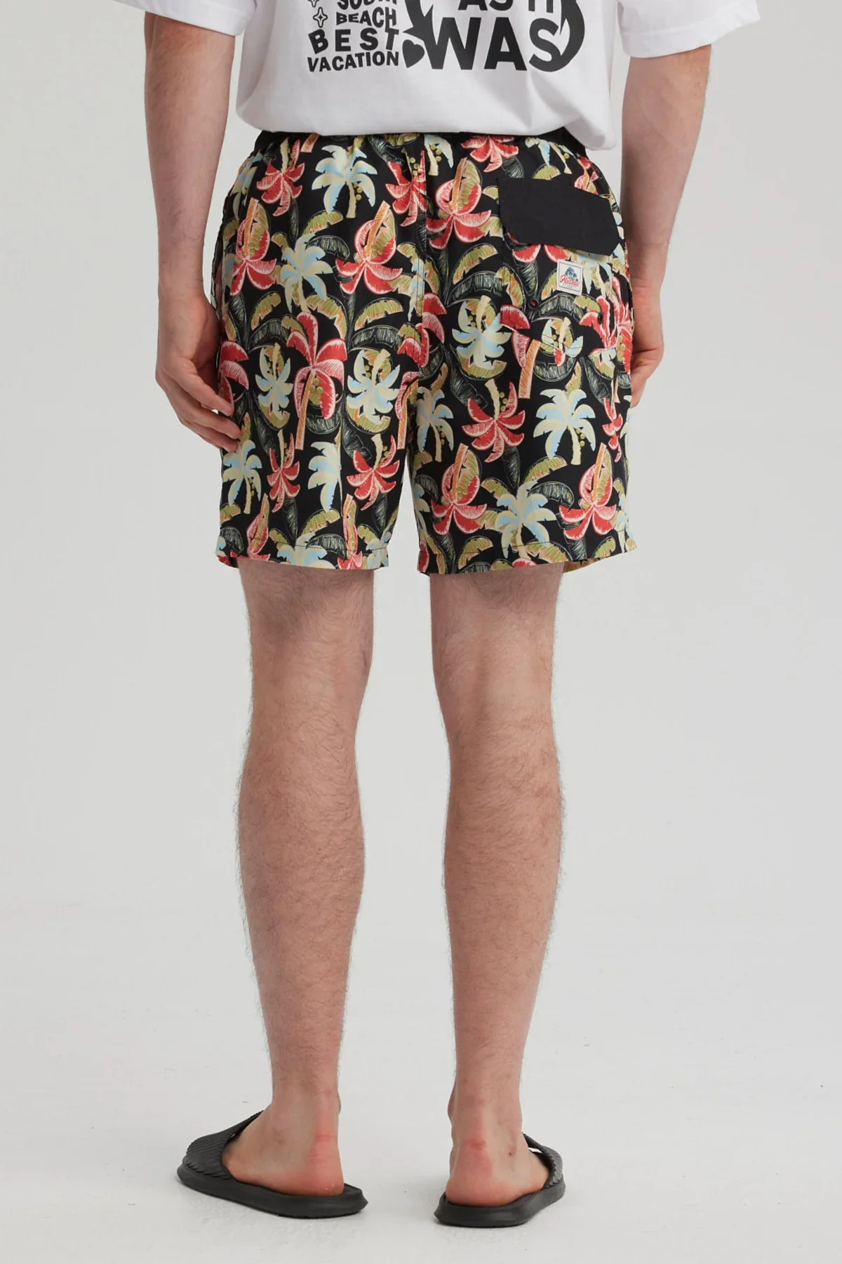 Short de Baño Hombre Full Rapport Negro - Image 3