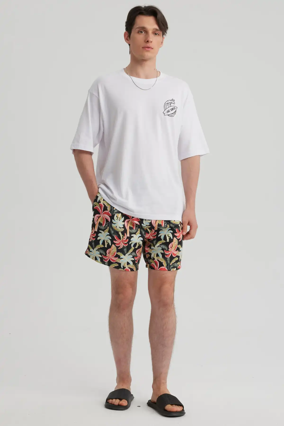 Short de Baño Hombre Full Rapport Negro - Image 4