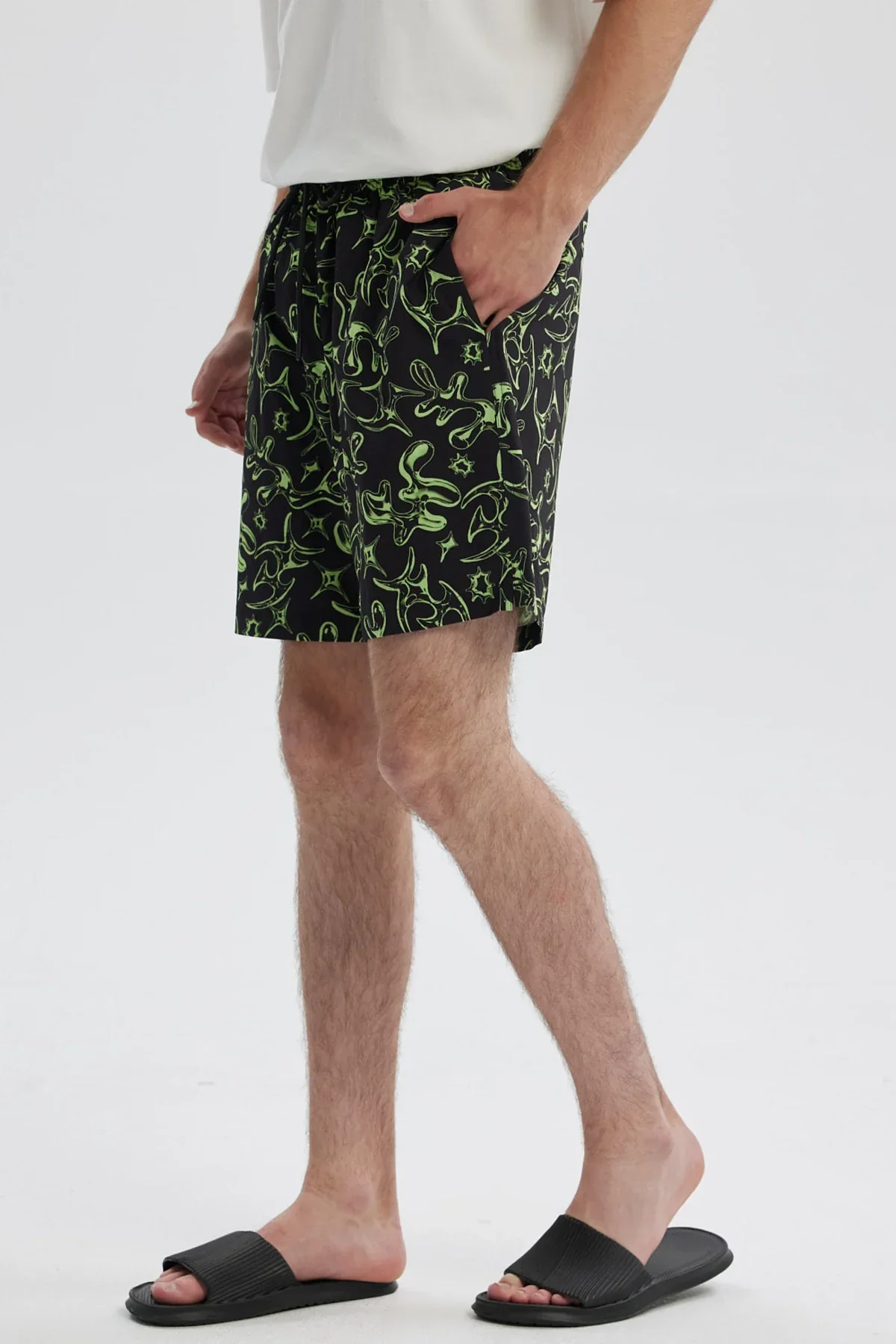 Short de Baño Hombre Full Rapport Negro - Image 2