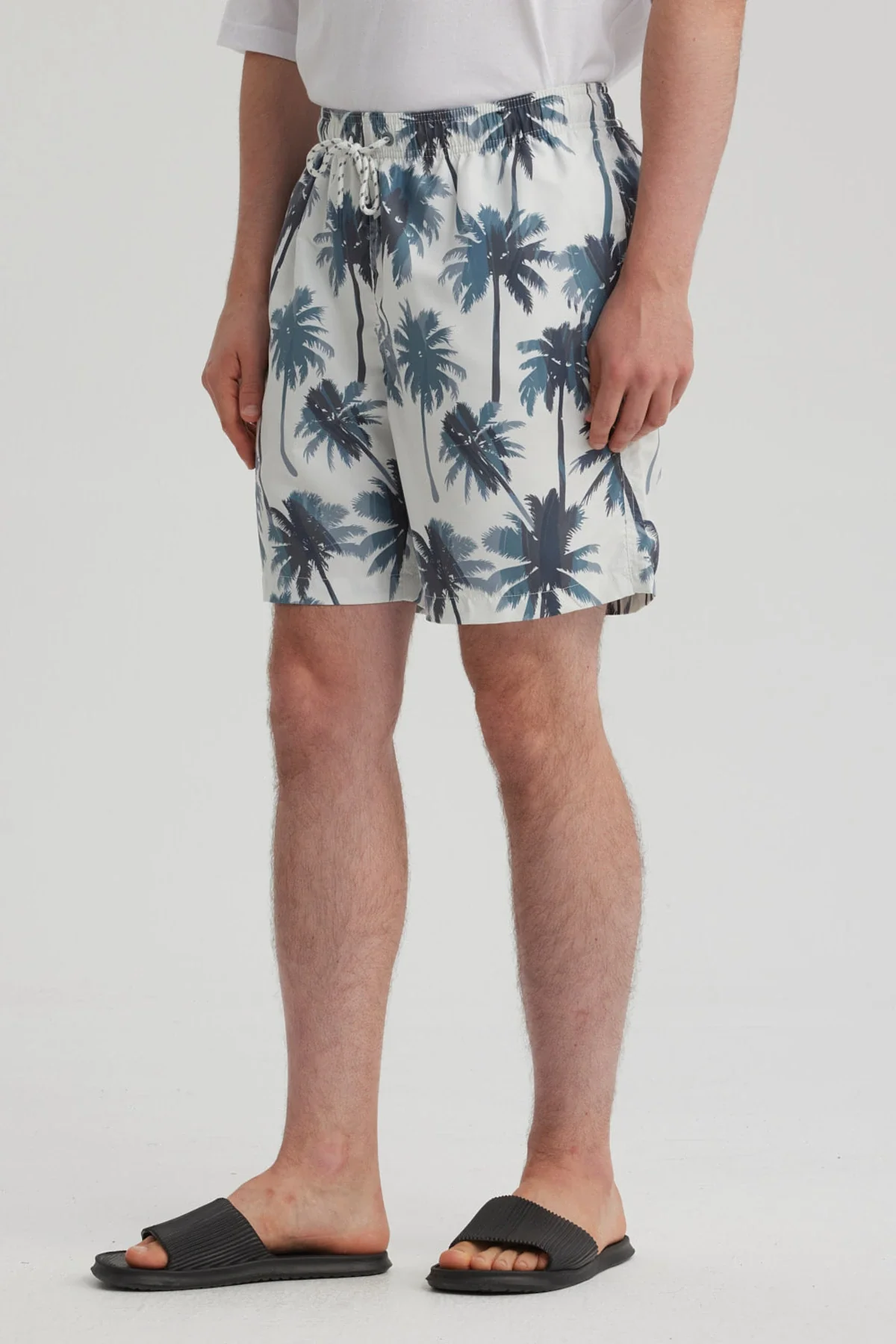Short de Baño Hombre Rapport Blanco - Image 2