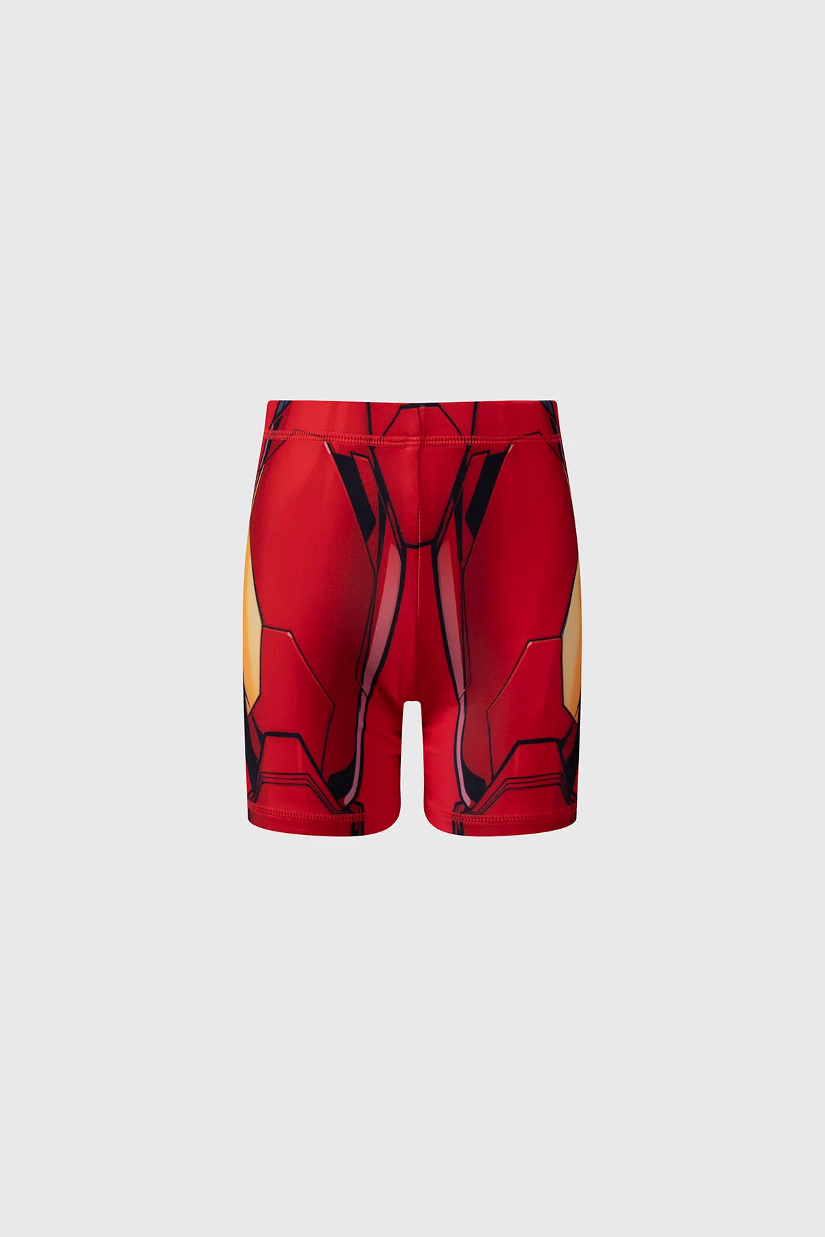 Short de Baño Niño Iron Man Rojo