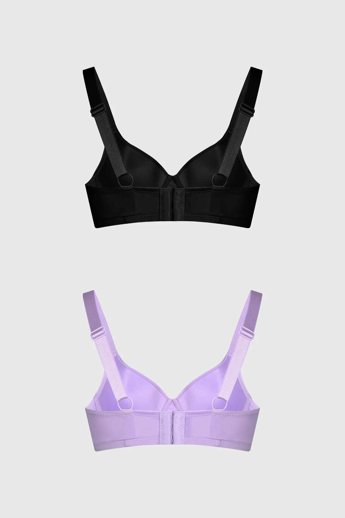 Sostén Mujer Bipack Básico Liso Lila - Image 2