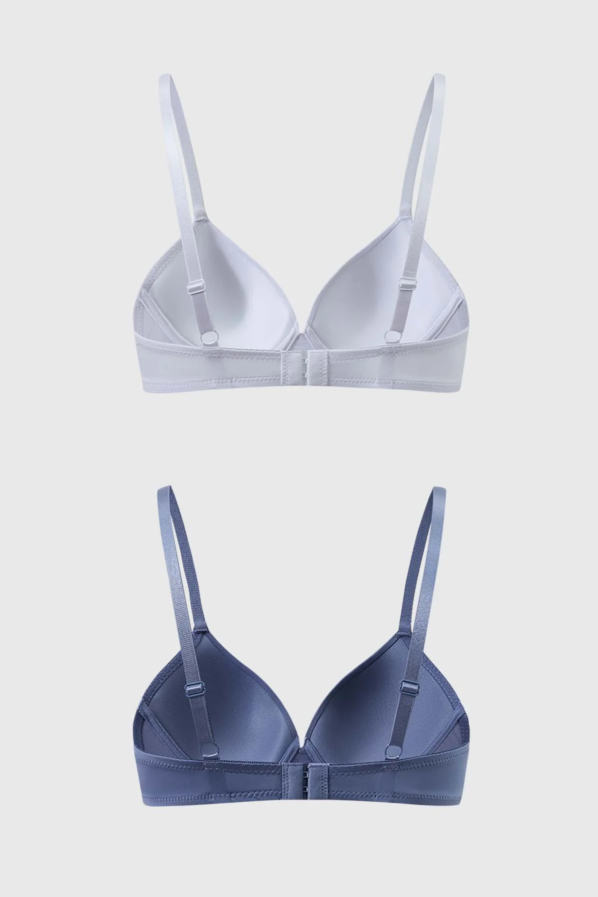 Sostén Mujer Bipack Copa Soft Liso Gris Oscuro - Image 2
