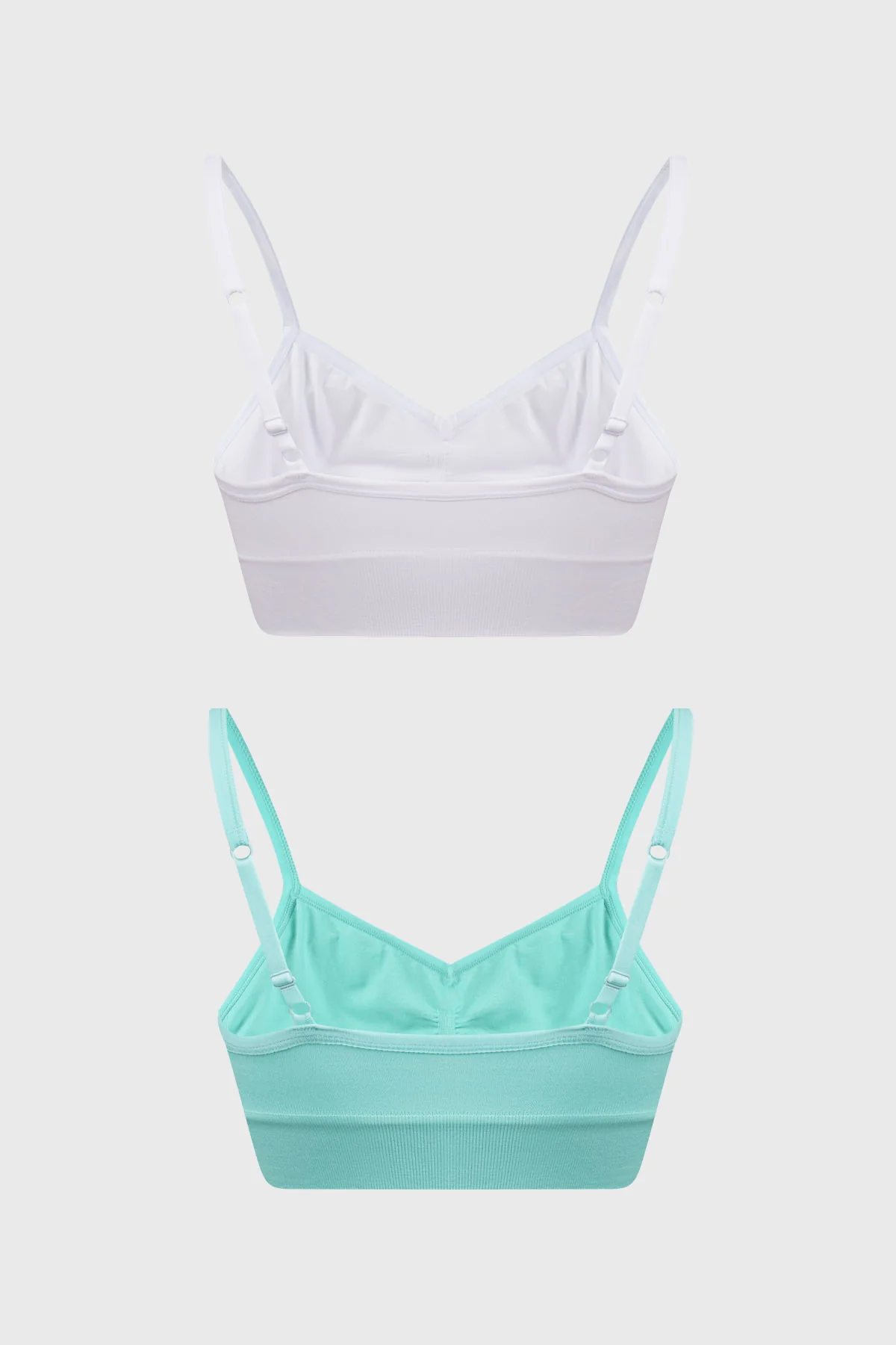 Sostén Mujer Bipack Peto Liso Aqua - Image 2