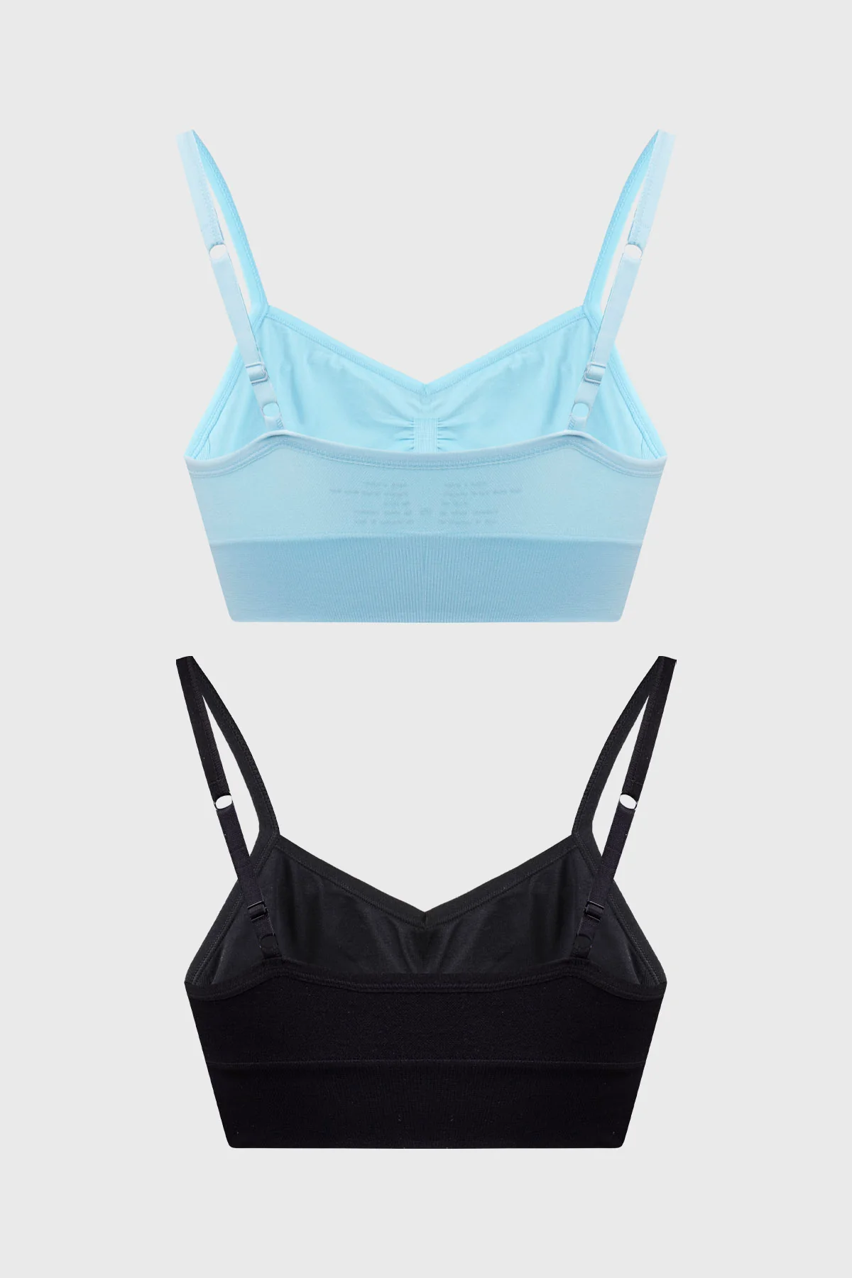Sostén Mujer Bipack Peto Liso Celeste - Image 2