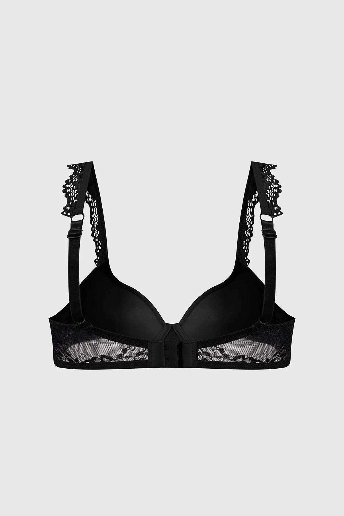 Sostén Mujer Copa Soft Detalle Encaje Negro - Image 2