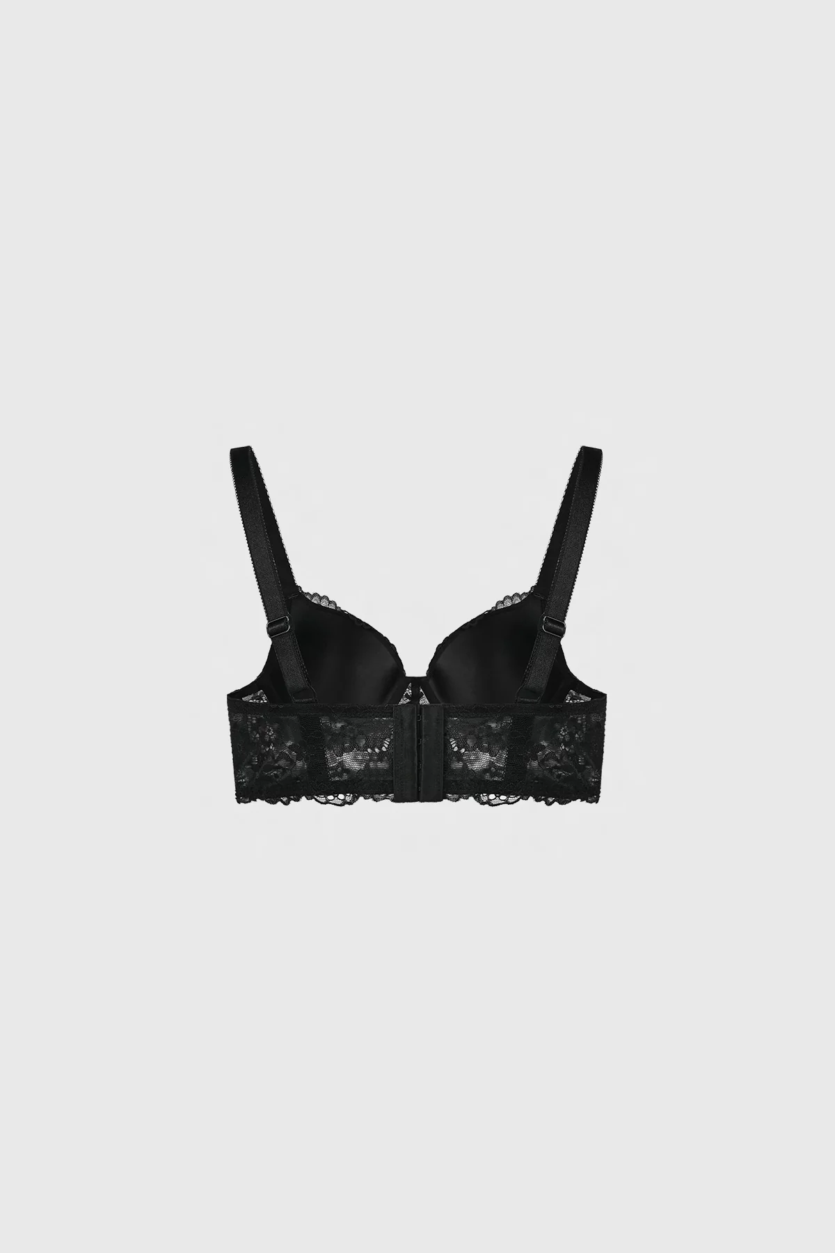 Sostén Mujer Copa Soft Encaje Detalle Negro - Image 2