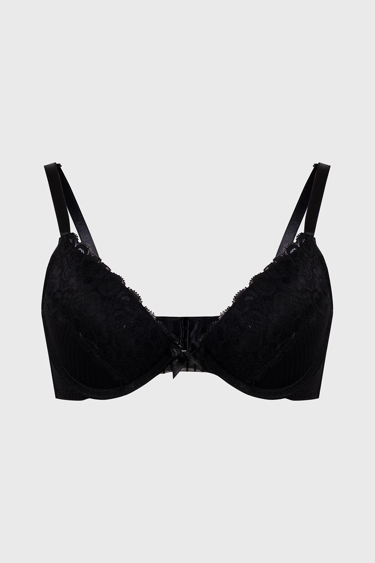 Sostén Mujer Copa Soft Encaje Negro
