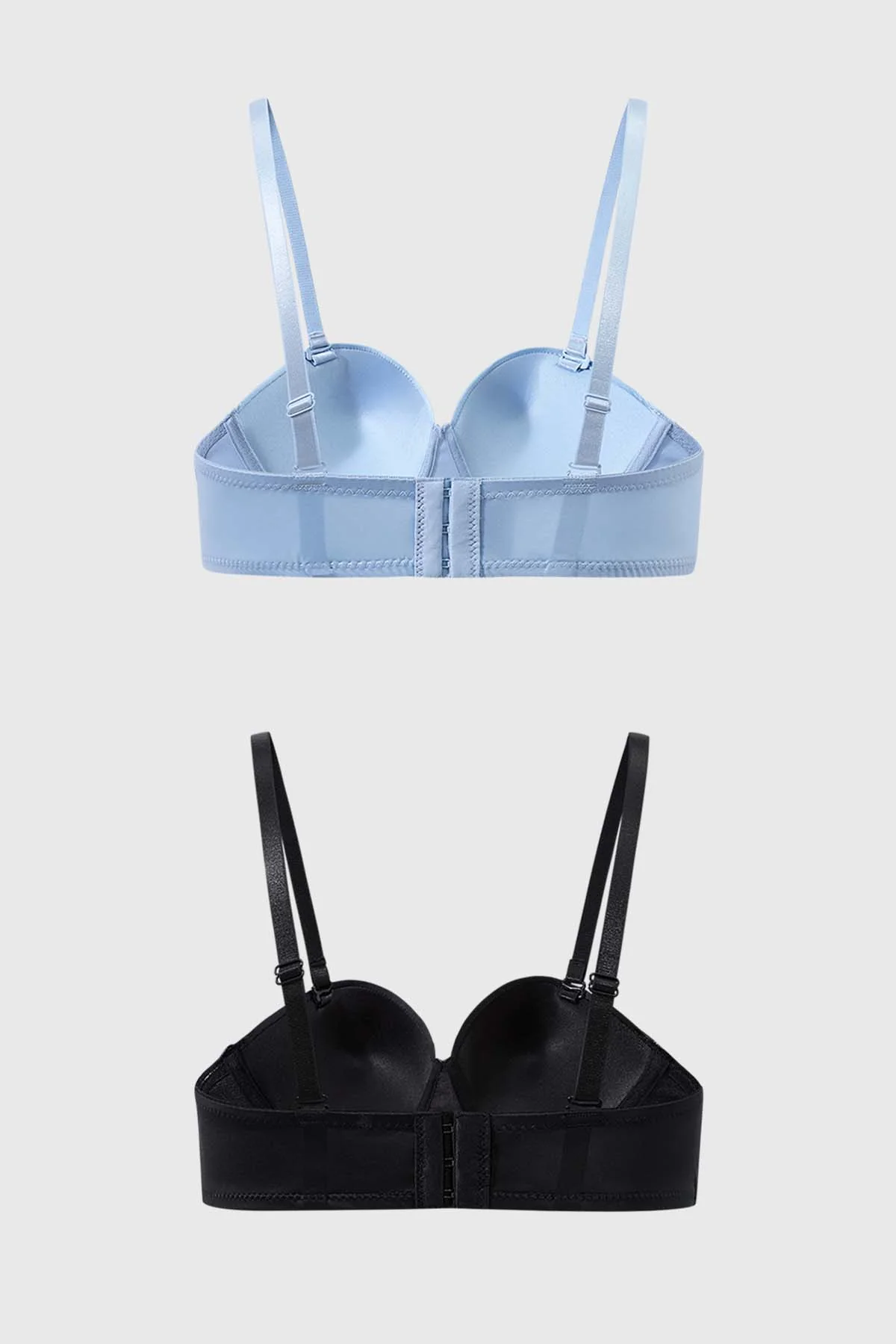 Sostén Mujer Copa Soft Strapless Azul Claro - Image 2