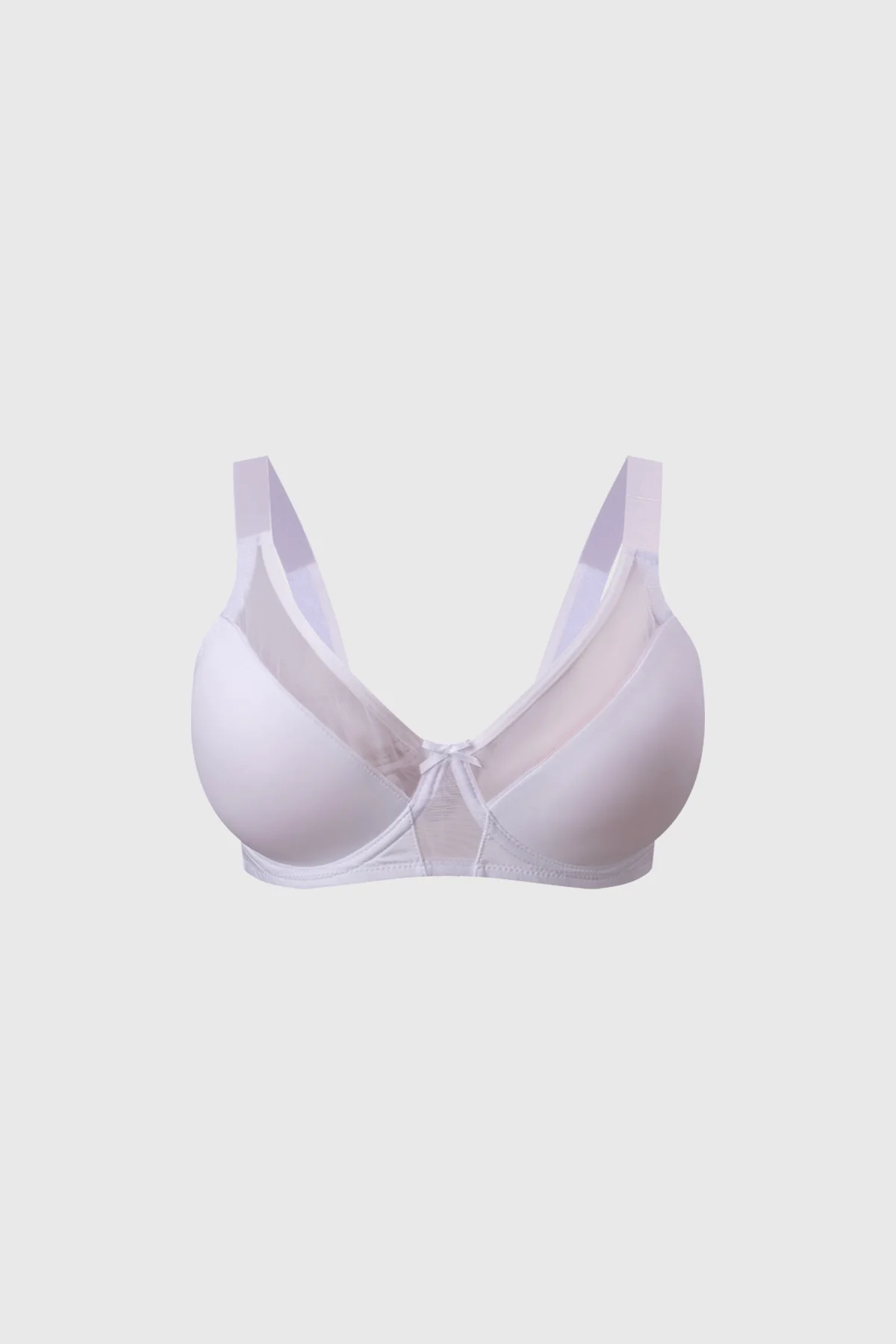 Sostén Mujer Detalle Mesh Support Blanco
