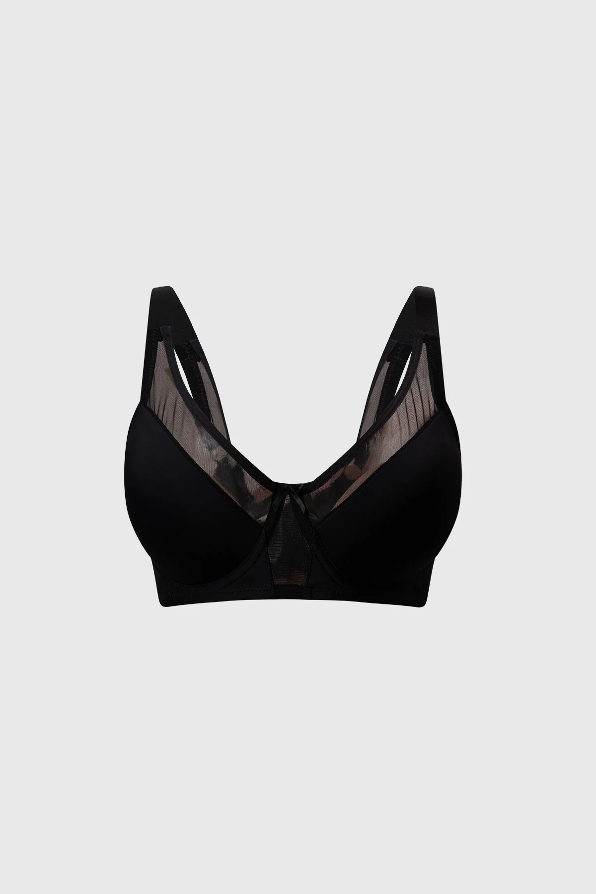 Sostén Mujer Detalle Mesh Support Negro