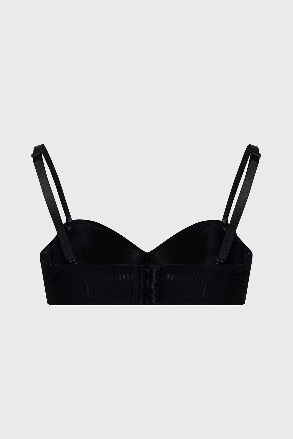 Sostén Mujer Liso Invisible Negro - Image 2