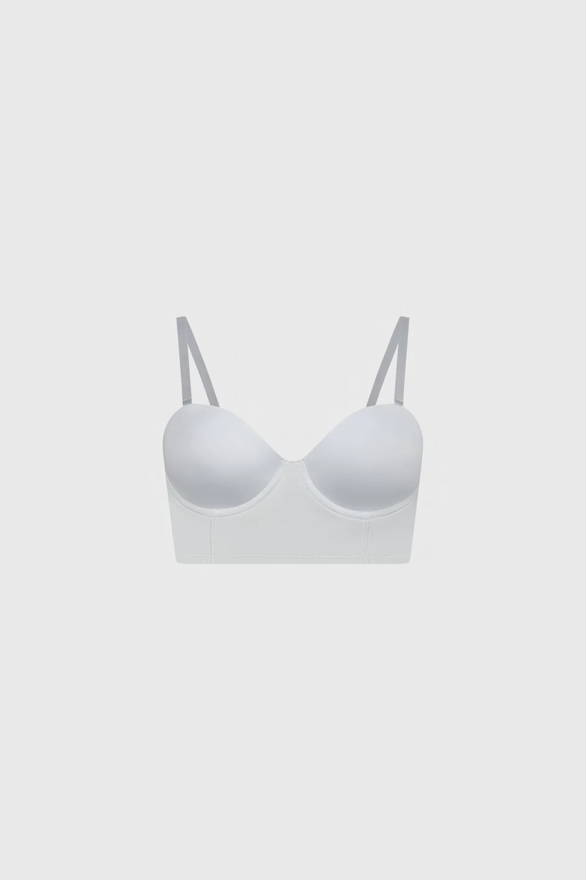 Sostén Mujer Strapless Bustier Blanco