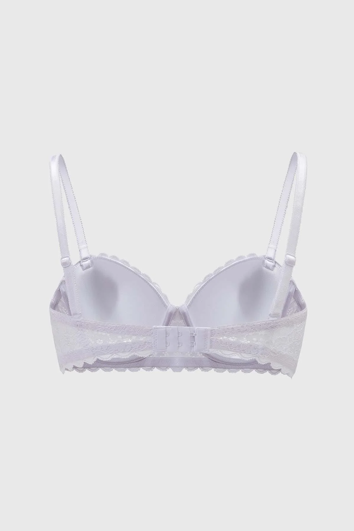 Sostén Mujer Strapless Encaje Blanco - Image 2